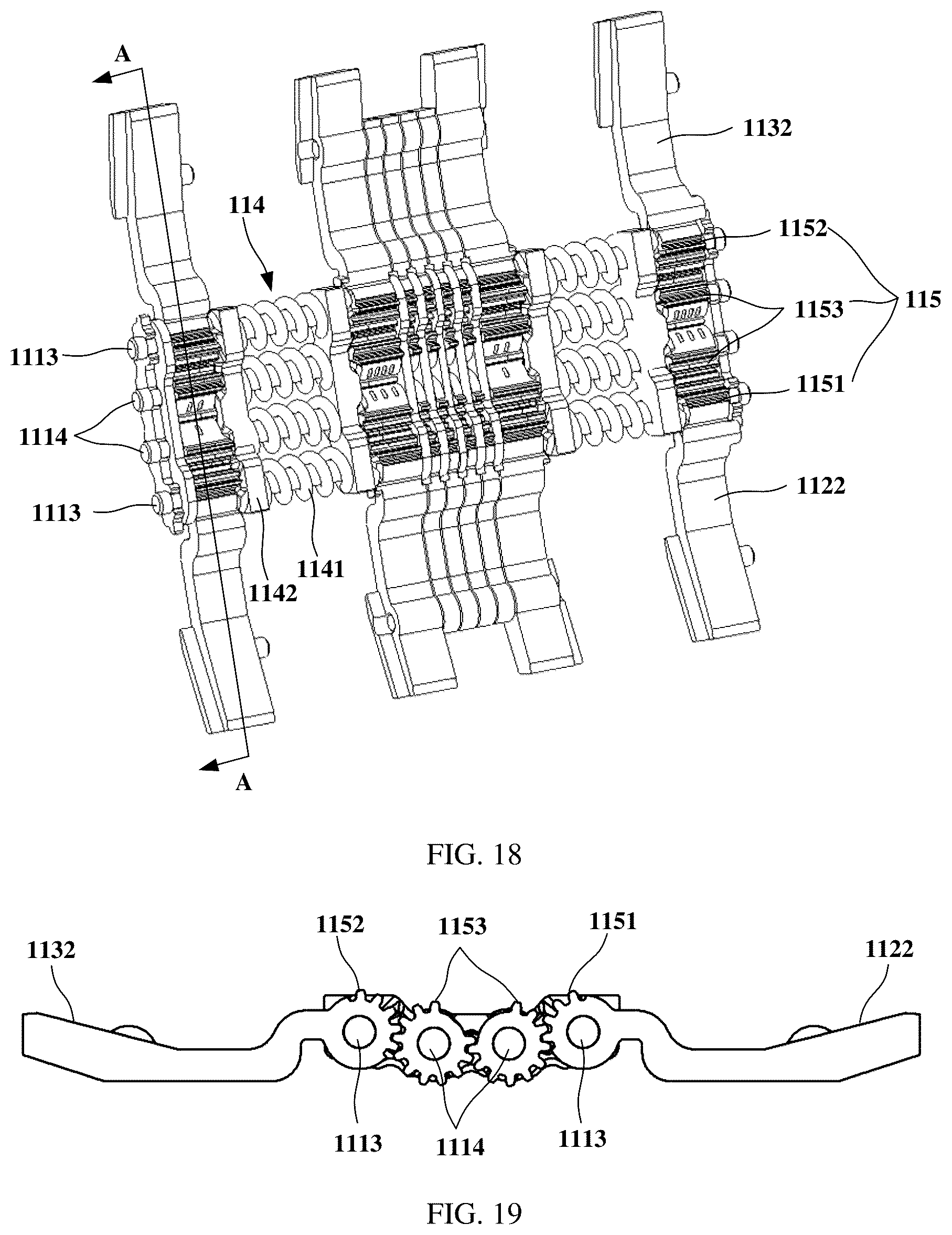 Patent US12618433 Figure 11 – Support mechanism and electronic device
