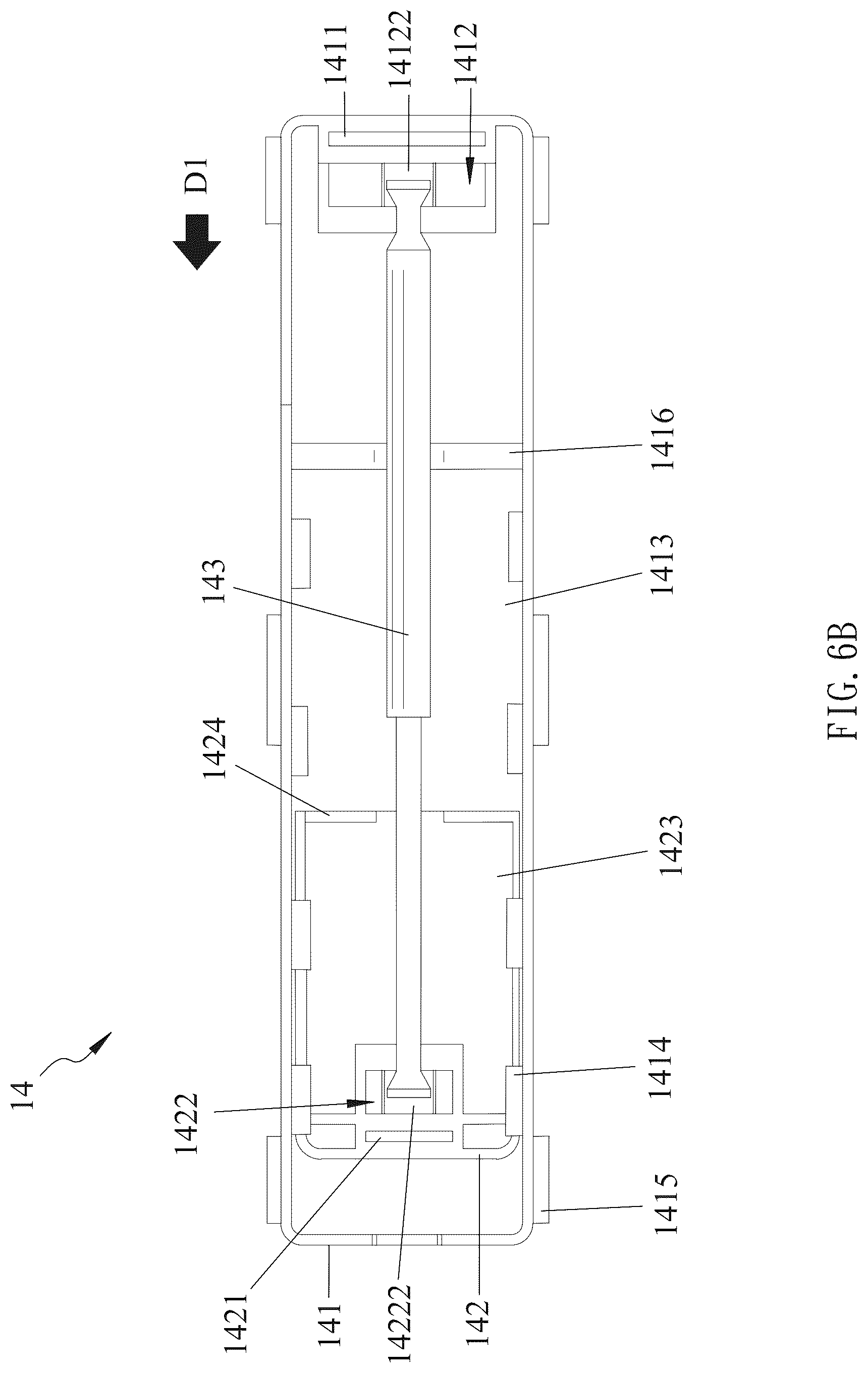 Patent US12618436 Figure 8 – Slide rail assembly