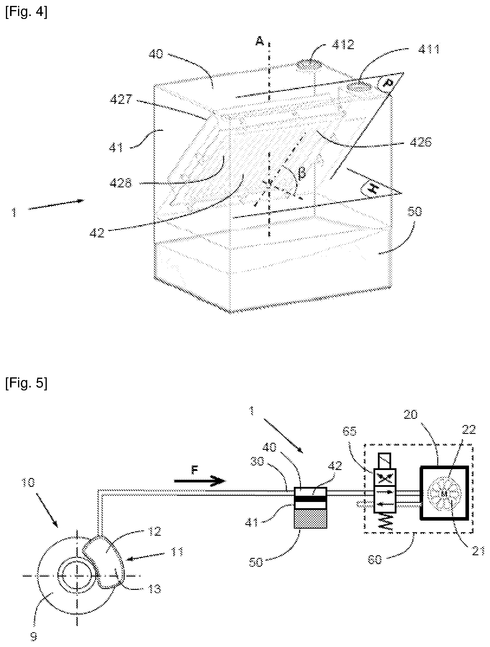 Patent US12618442 Figure 3 – Filtration system with collector tray