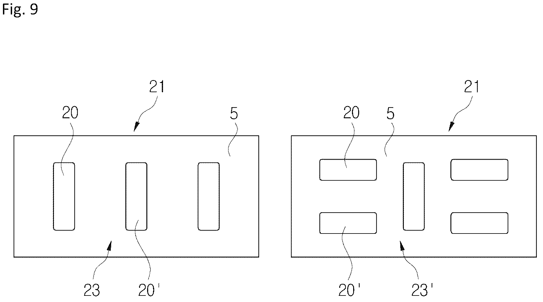 Patent US12618443 Figure 9 – Caliper housing for a disk brake system and method for manufacturing a caliper housing