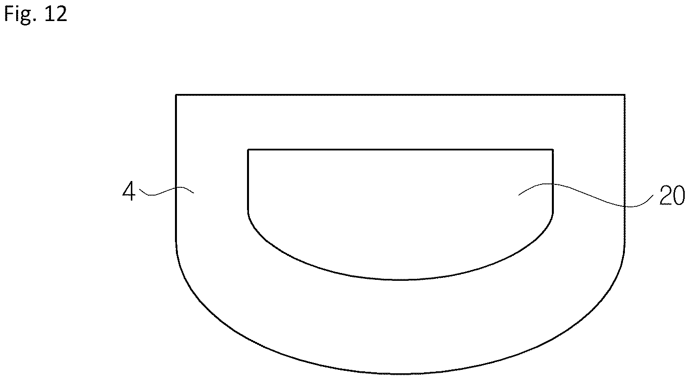 Patent US12618443 Figure 12 – Caliper housing for a disk brake system and method for manufacturing a caliper housing