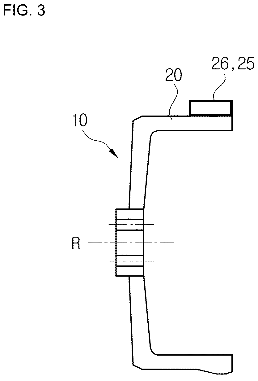 Patent US12618444 Figure 3 – Rotation asymmetric brake drum for a drum brake of a motor vehicle