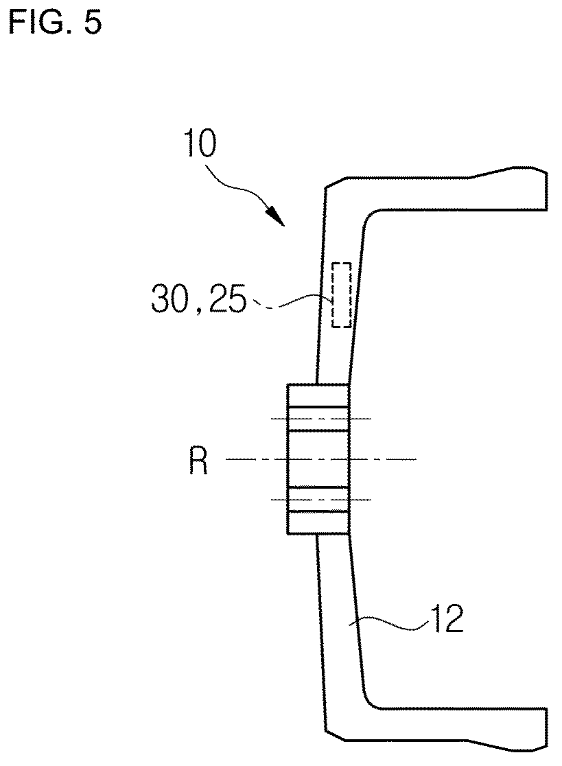 Patent US12618444 Figure 5 – Rotation asymmetric brake drum for a drum brake of a motor vehicle