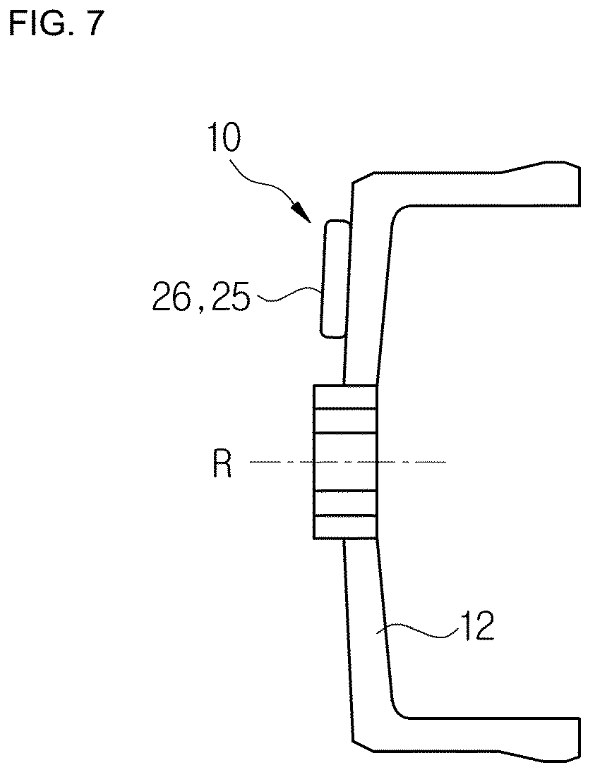 Patent US12618444 Figure 7 – Rotation asymmetric brake drum for a drum brake of a motor vehicle