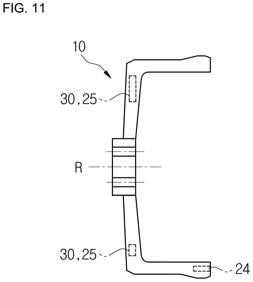 Patent US12618444 Figure 11 – Rotation asymmetric brake drum for a drum brake of a motor vehicle
