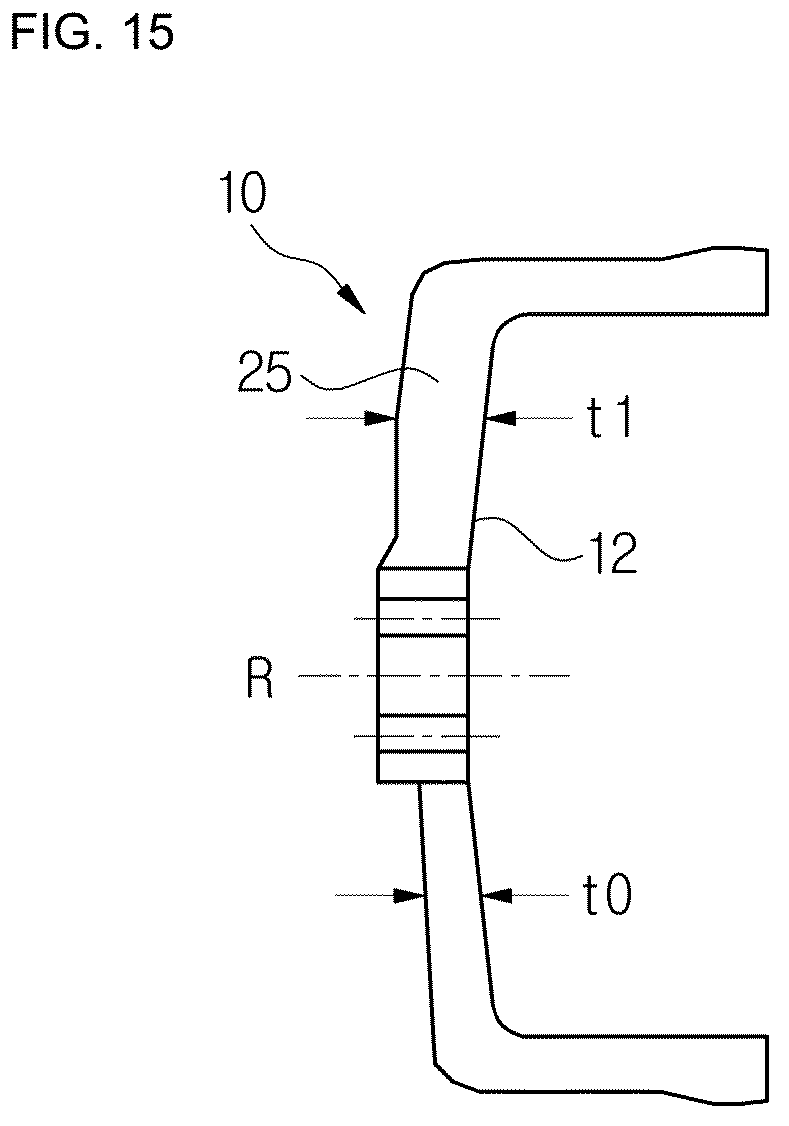 Patent US12618444 Figure 15 – Rotation asymmetric brake drum for a drum brake of a motor vehicle
