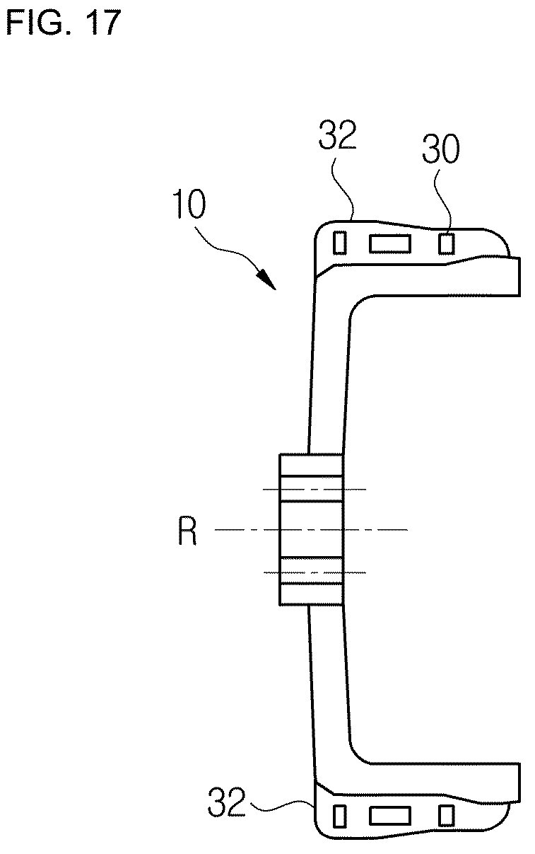 Patent US12618444 Figure 17 – Rotation asymmetric brake drum for a drum brake of a motor vehicle