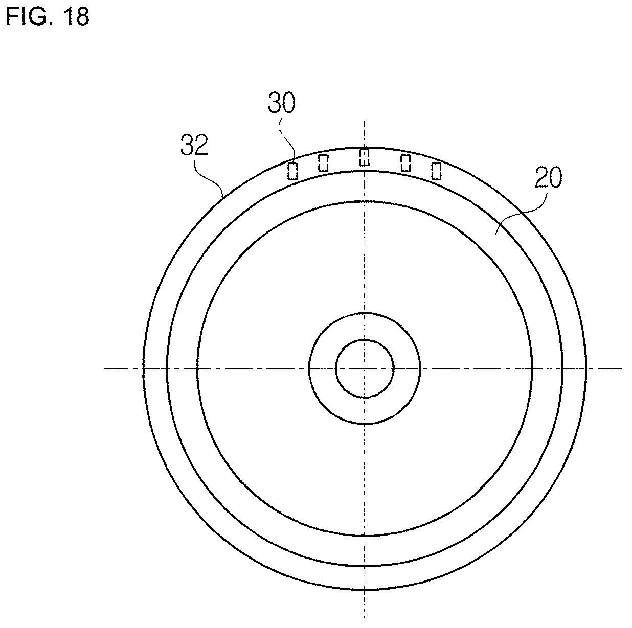 Patent US12618444 Figure 18 – Rotation asymmetric brake drum for a drum brake of a motor vehicle