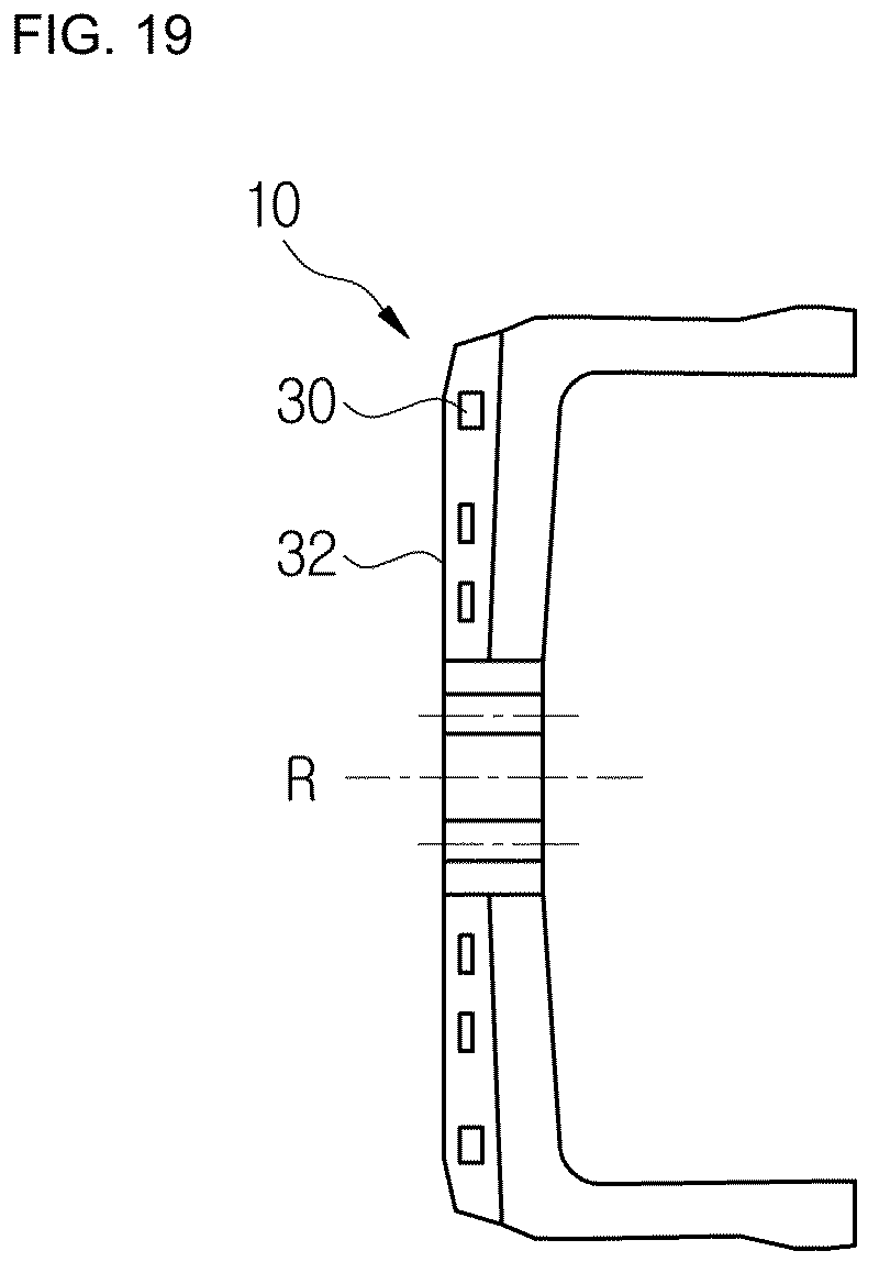 Patent US12618444 Figure 19 – Rotation asymmetric brake drum for a drum brake of a motor vehicle