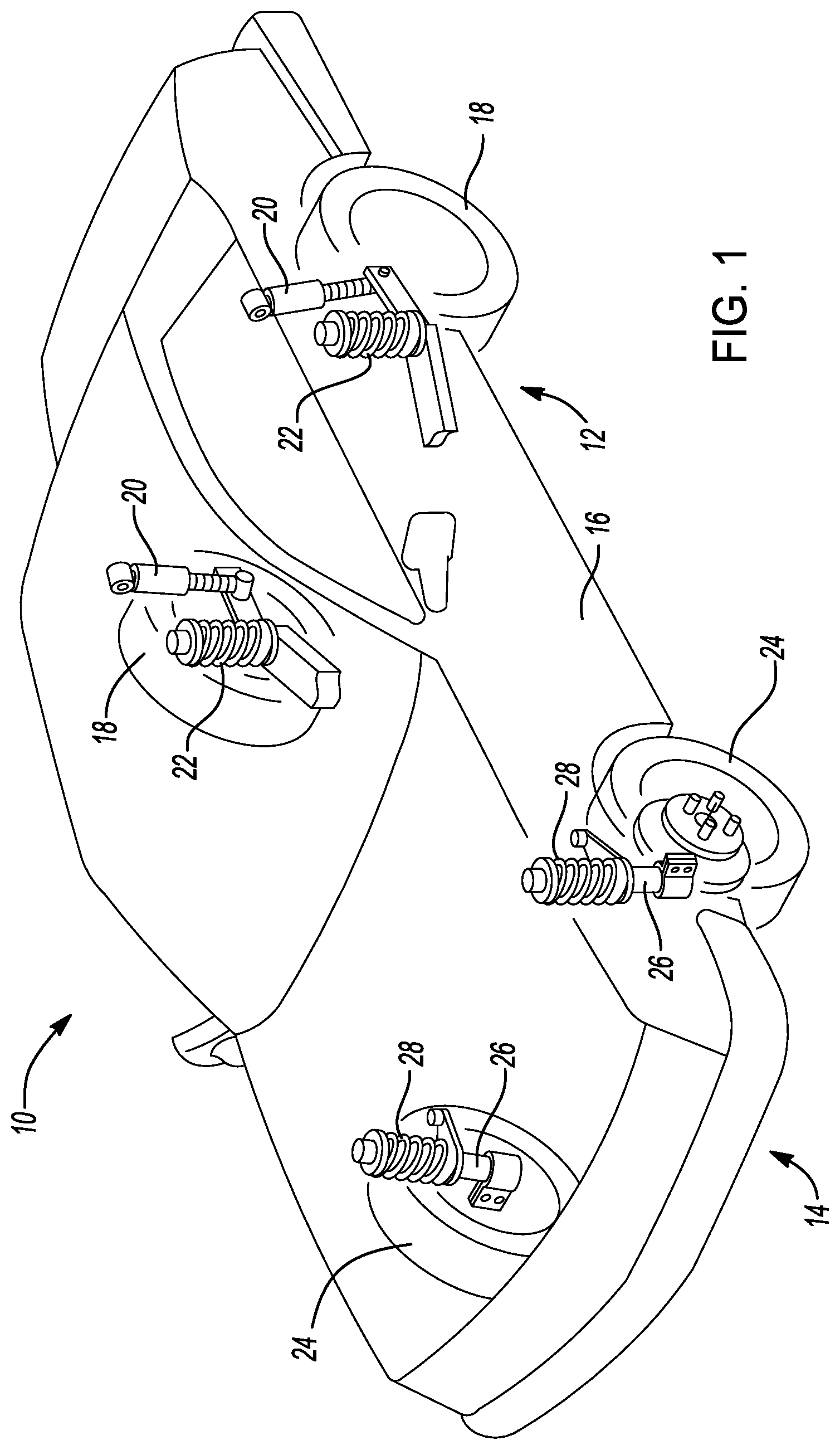 Patent US12618448 Figure 1 – Piston for shock absorber with optimized bleed range and tuneability