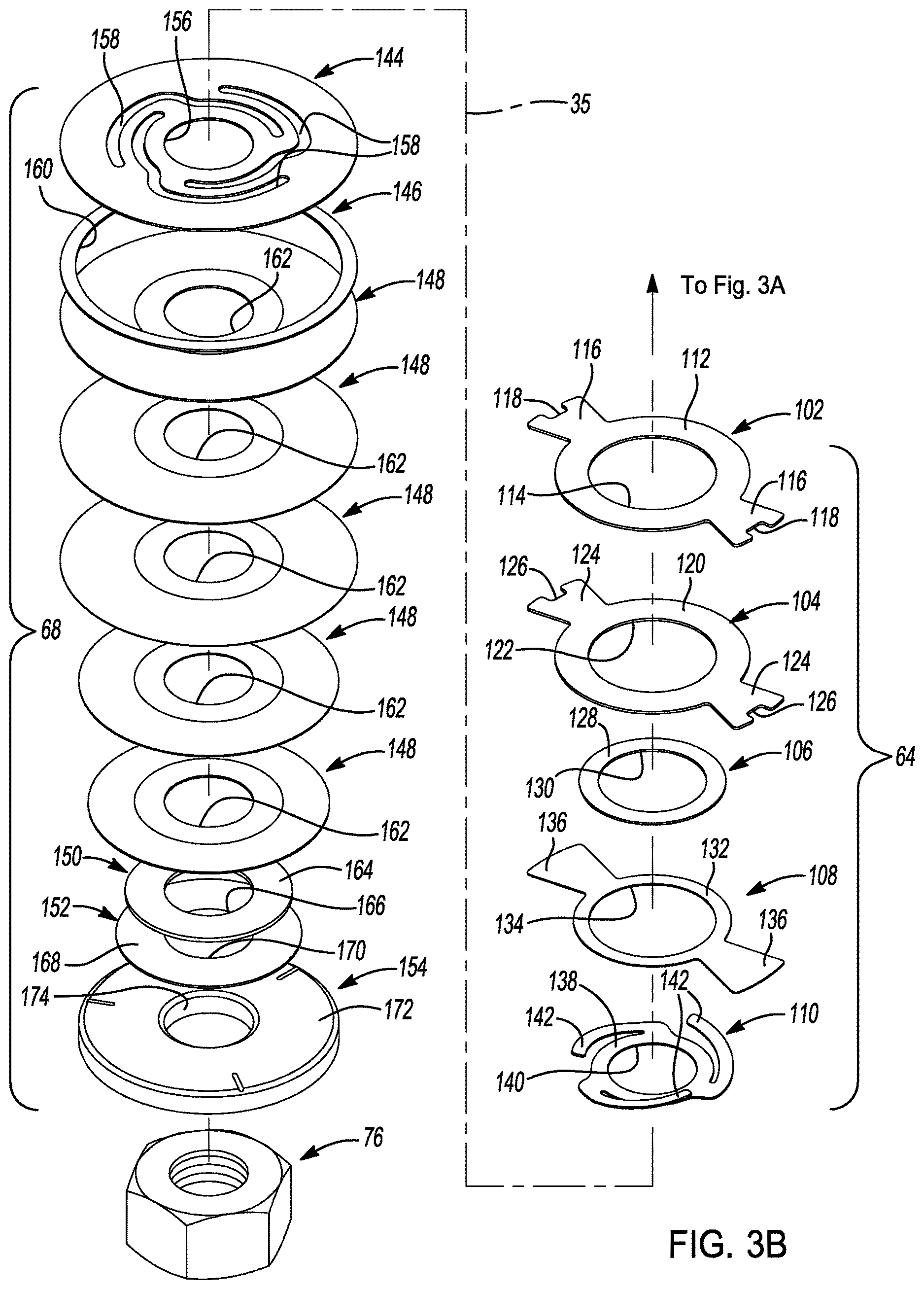 Patent US12618448 Figure 4 – Piston for shock absorber with optimized bleed range and tuneability