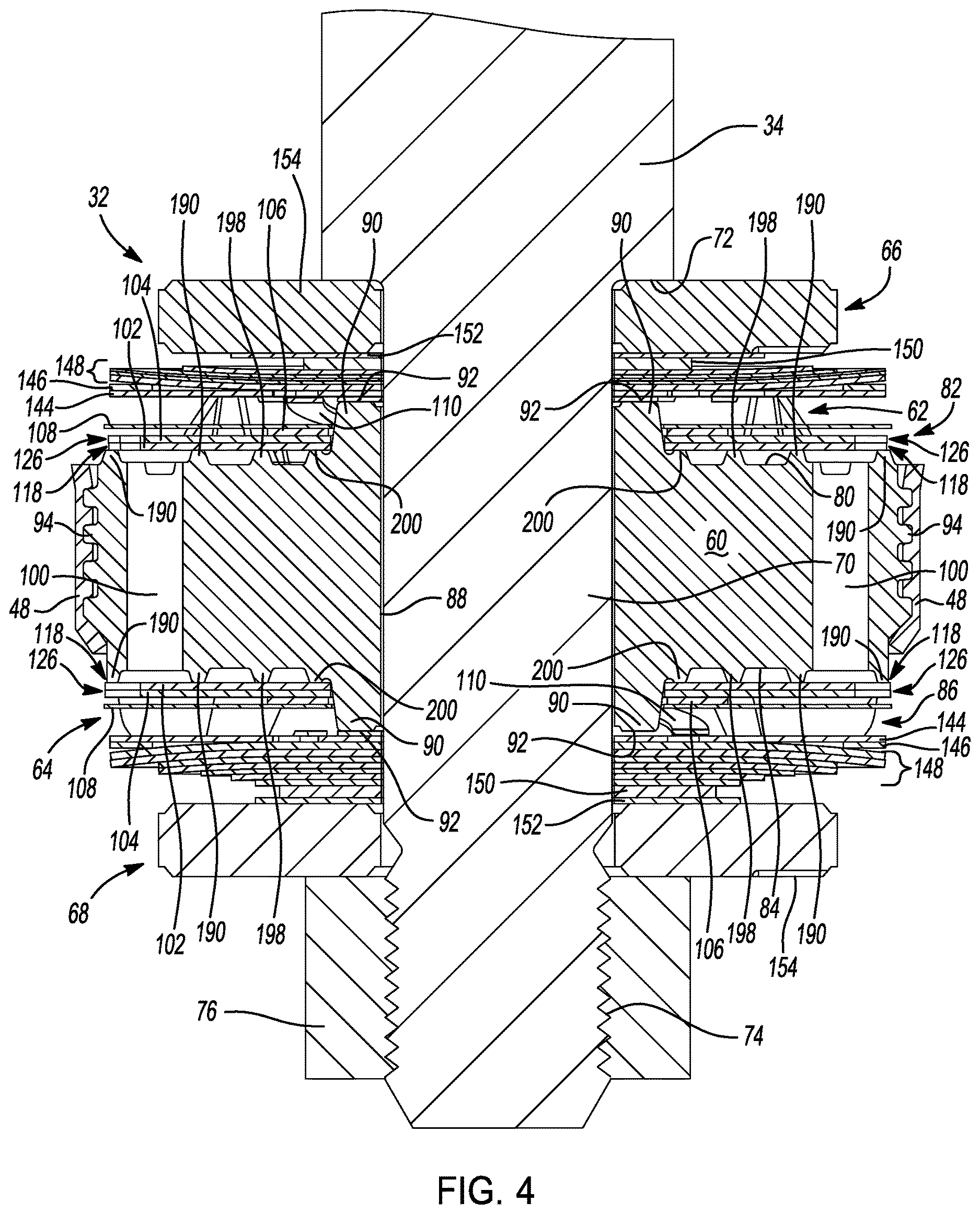Patent US12618448 Figure 5 – Piston for shock absorber with optimized bleed range and tuneability