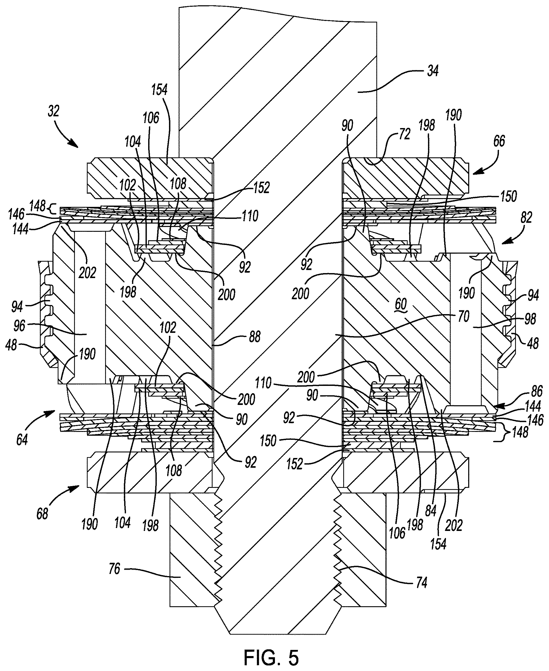 Patent US12618448 Figure 6 – Piston for shock absorber with optimized bleed range and tuneability
