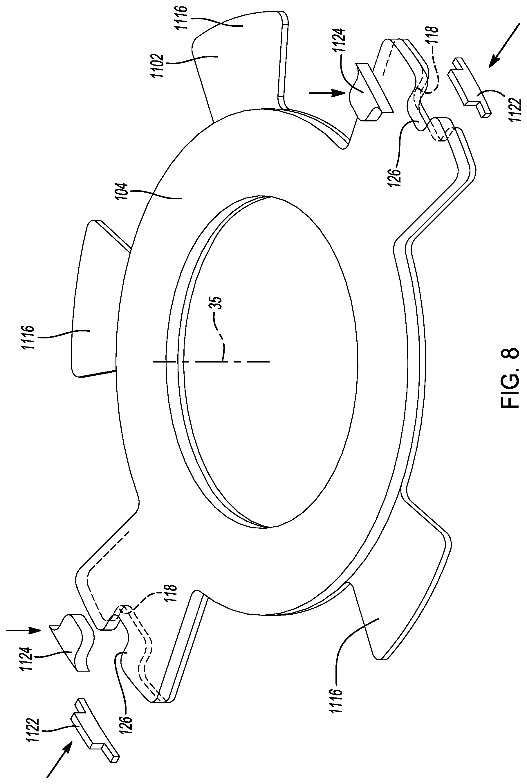 Patent US12618448 Figure 11 – Piston for shock absorber with optimized bleed range and tuneability