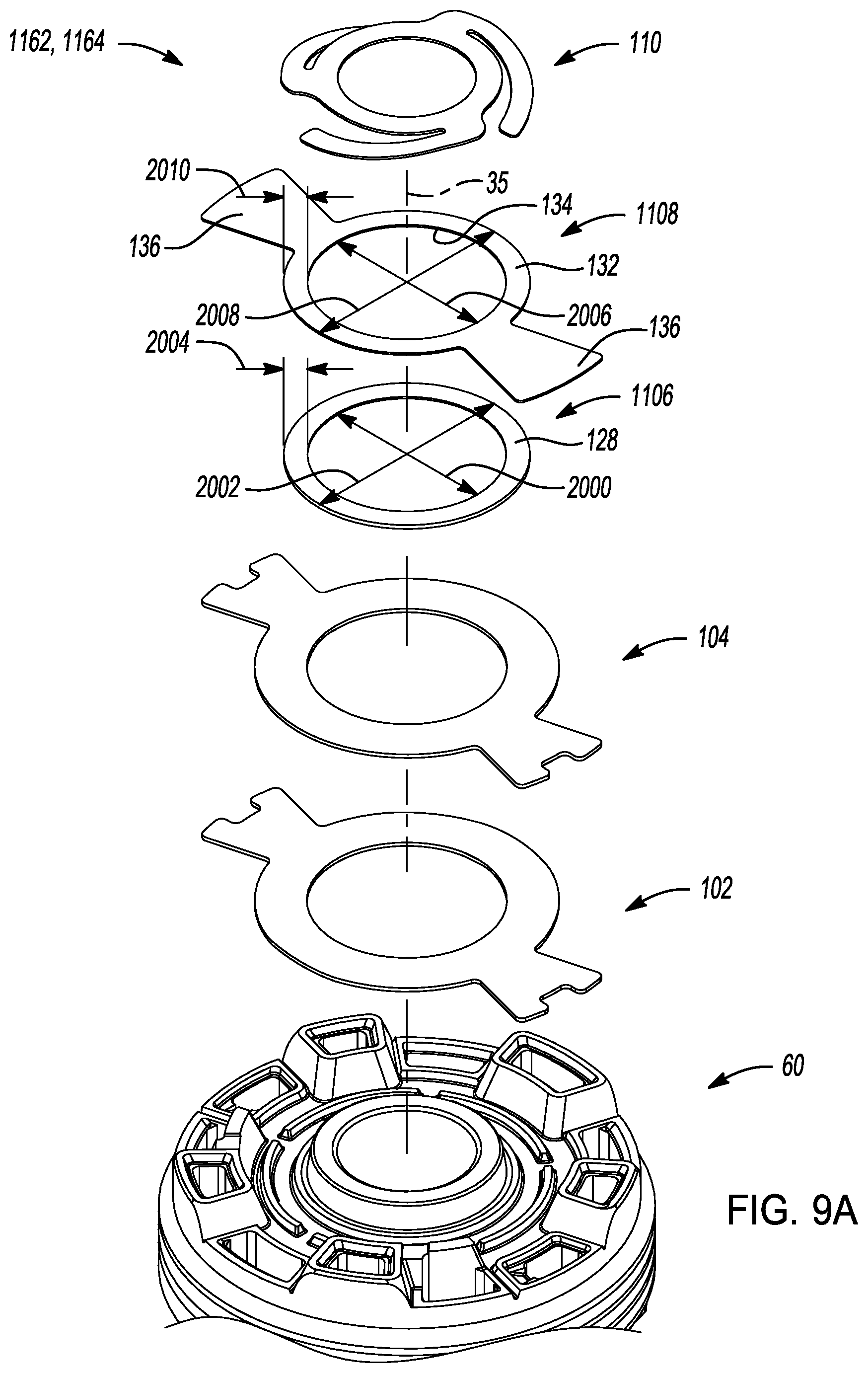 Patent US12618448 Figure 12 – Piston for shock absorber with optimized bleed range and tuneability