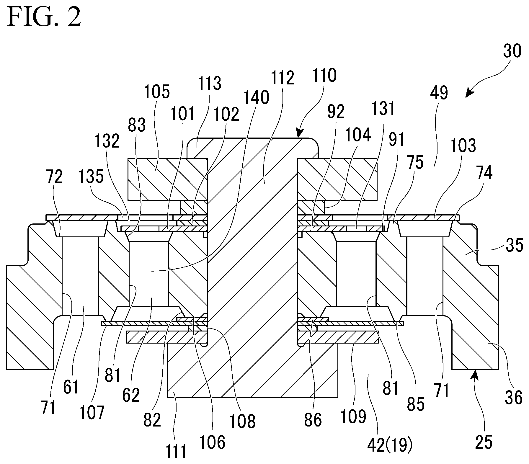 Patent US12618449 Figure 2 – Shock absorber