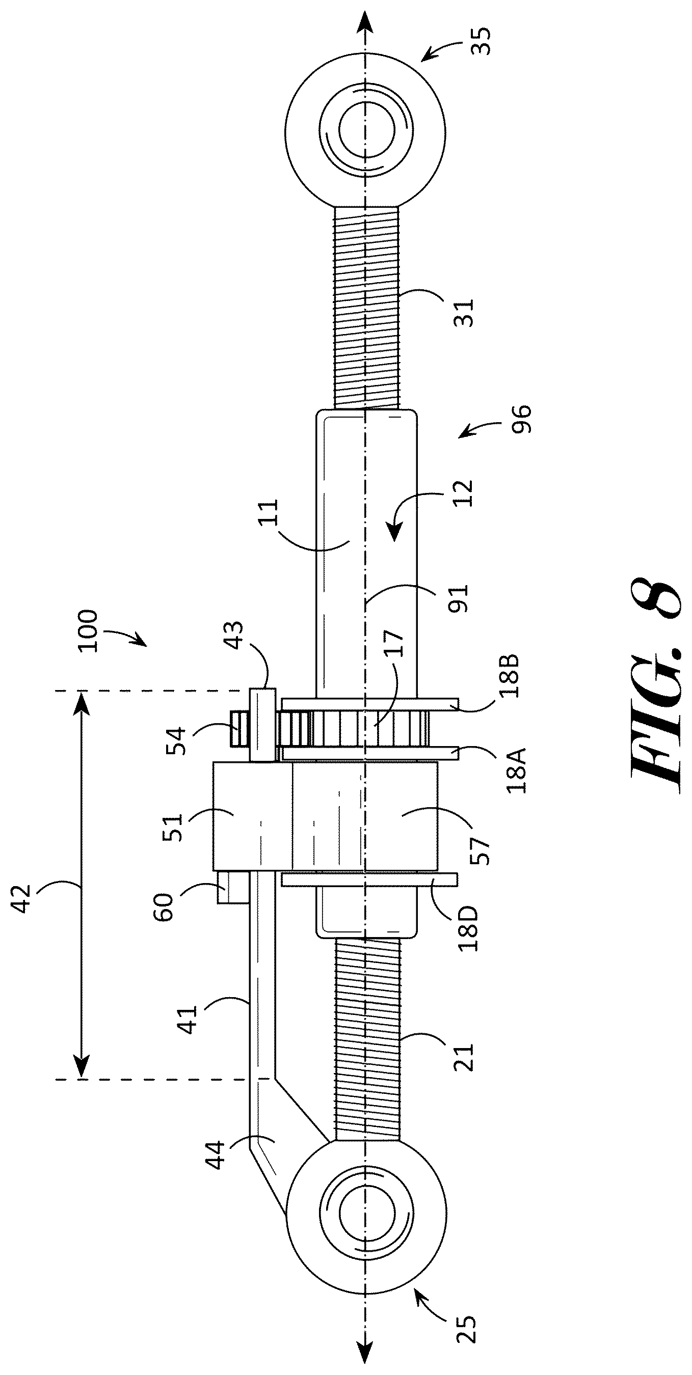 Patent US12618453 Figure 7 – Adjustable tensioning device