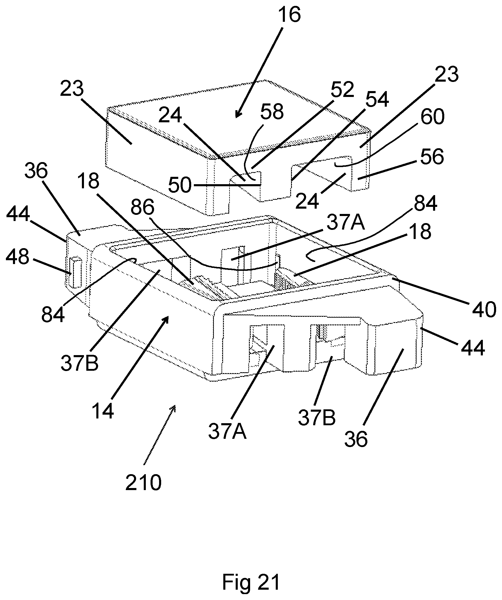 Patent US12618454 Figure 11 – Clamping device
