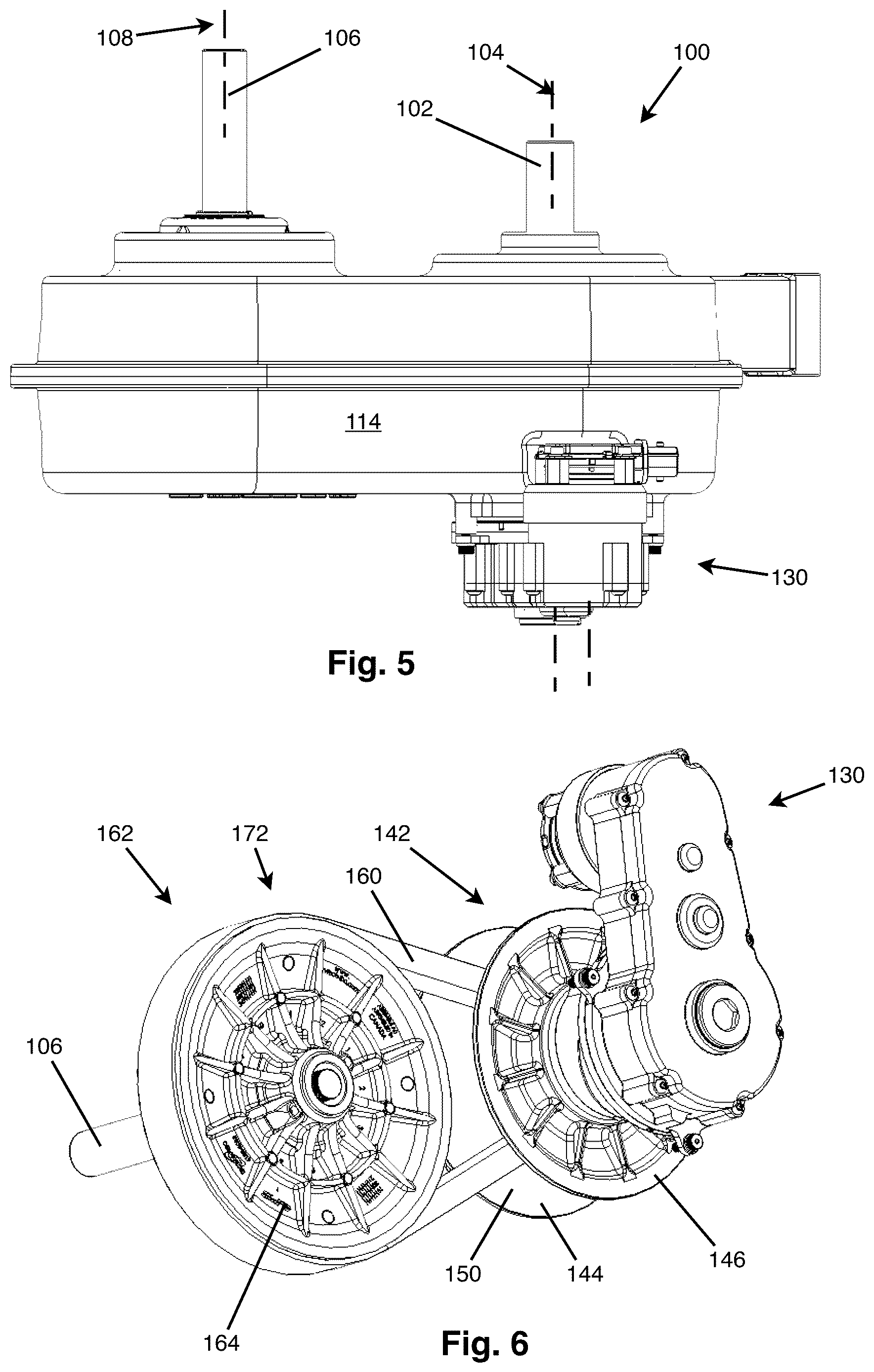 Patent US12618457 Figure 3 – Double cam actuation system for CVT