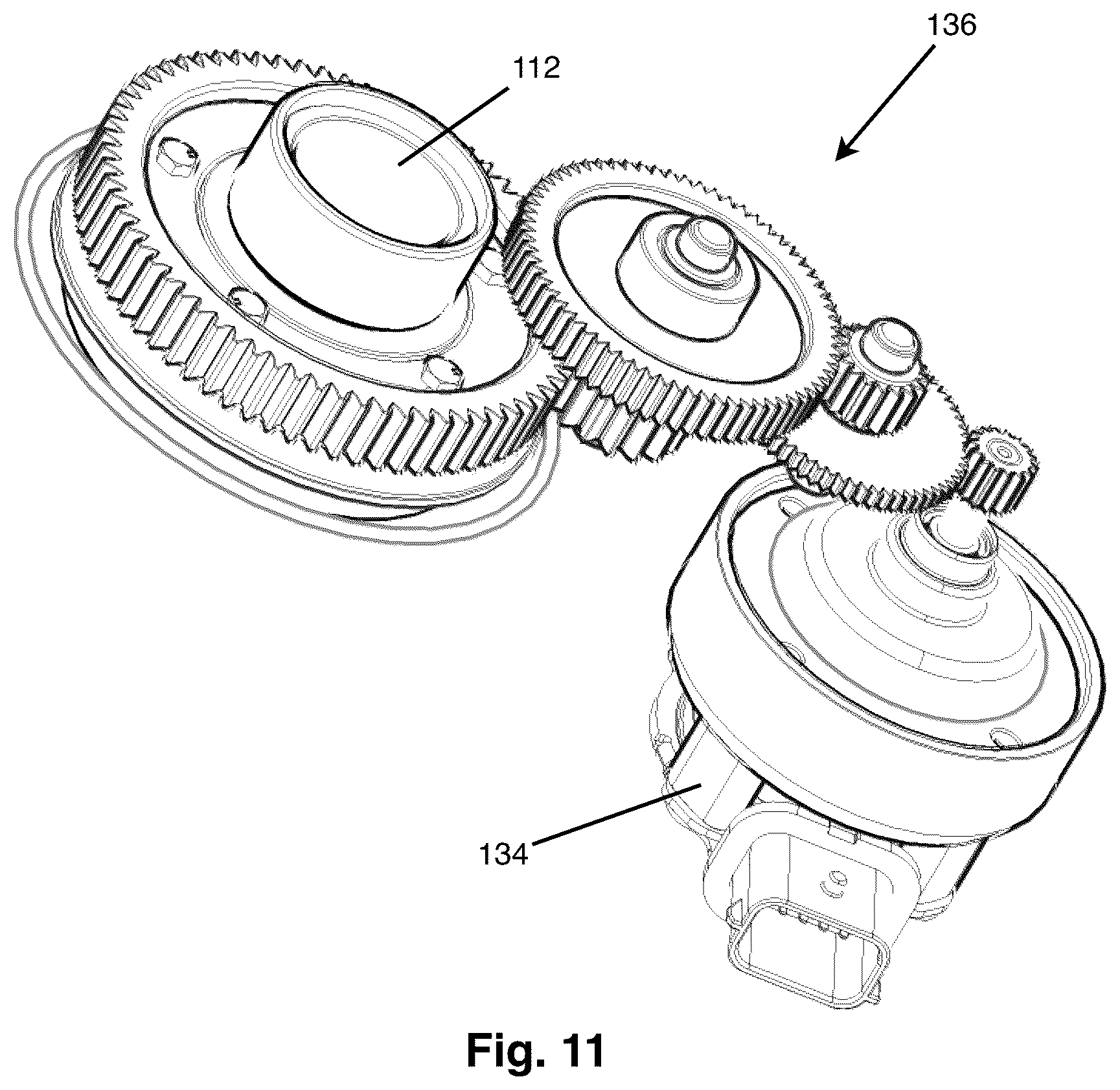 Patent US12618457 Figure 6 – Double cam actuation system for CVT