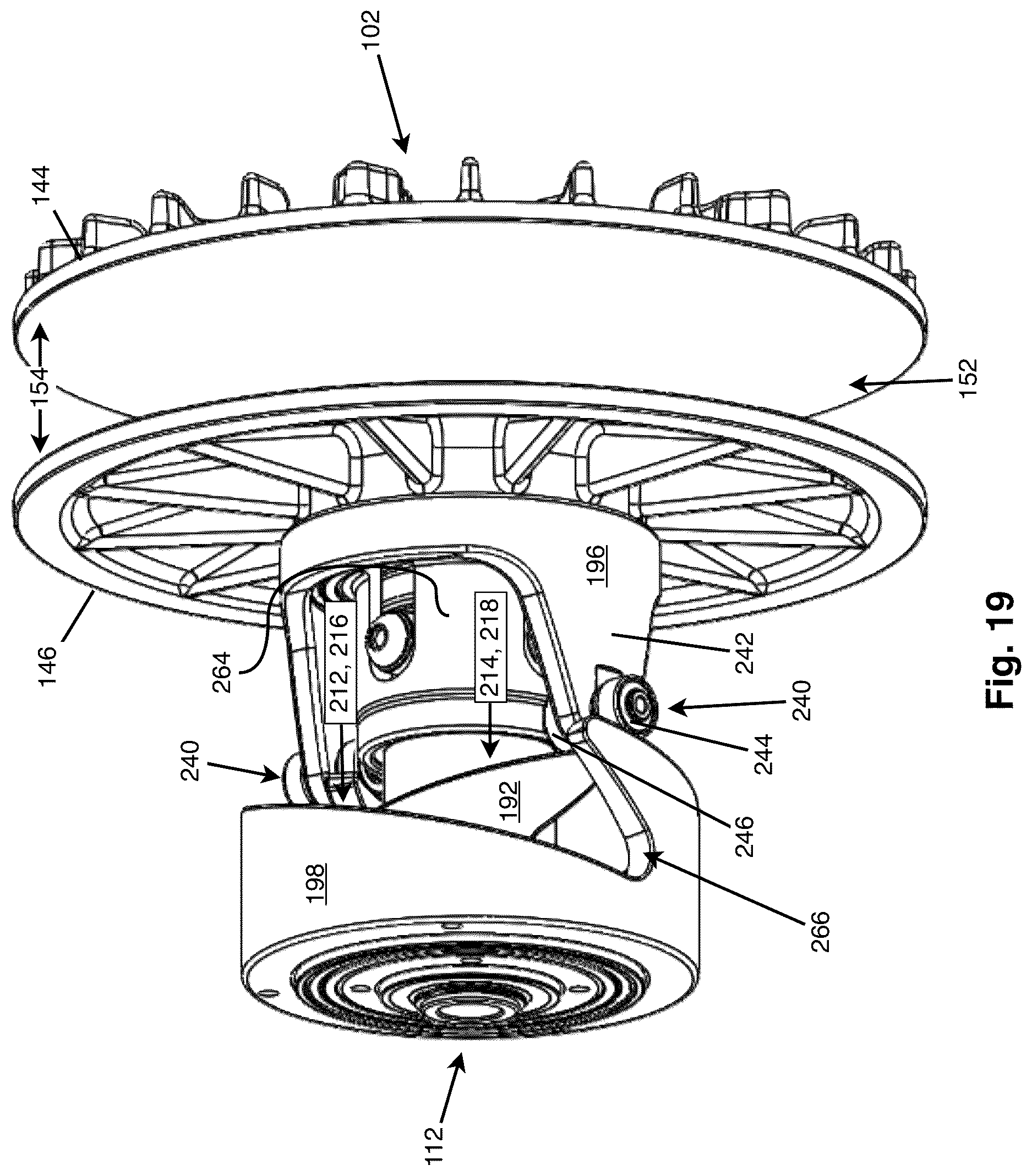Patent US12618457 Figure 11 – Double cam actuation system for CVT