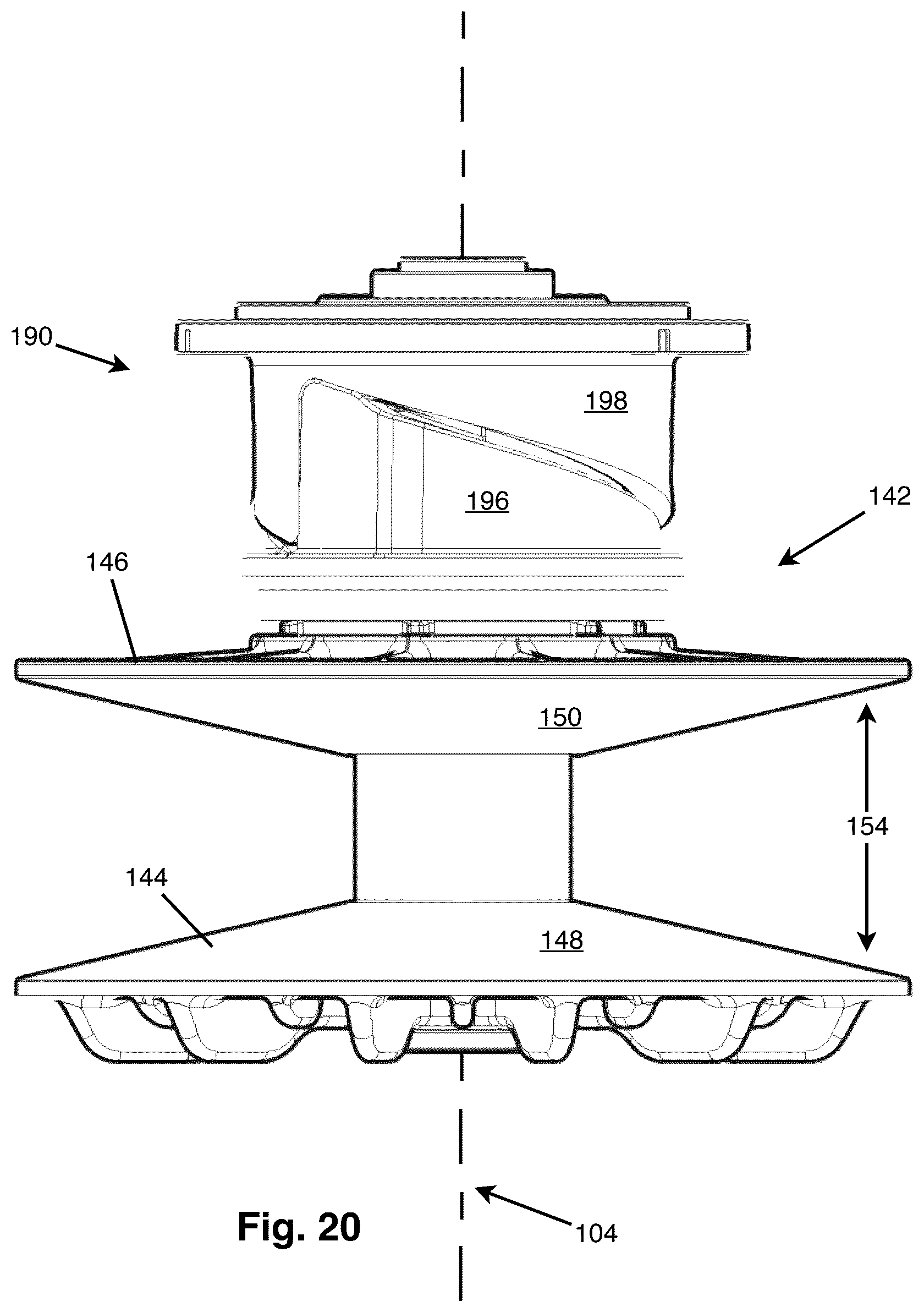 Patent US12618457 Figure 12 – Double cam actuation system for CVT