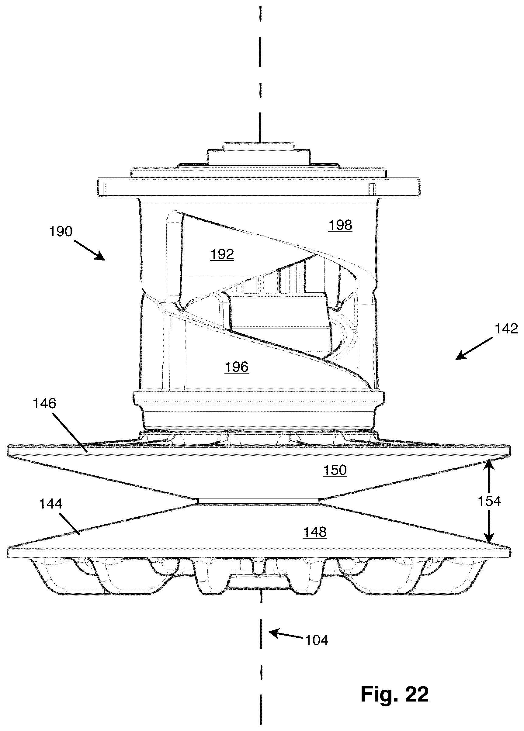 Patent US12618457 Figure 14 – Double cam actuation system for CVT