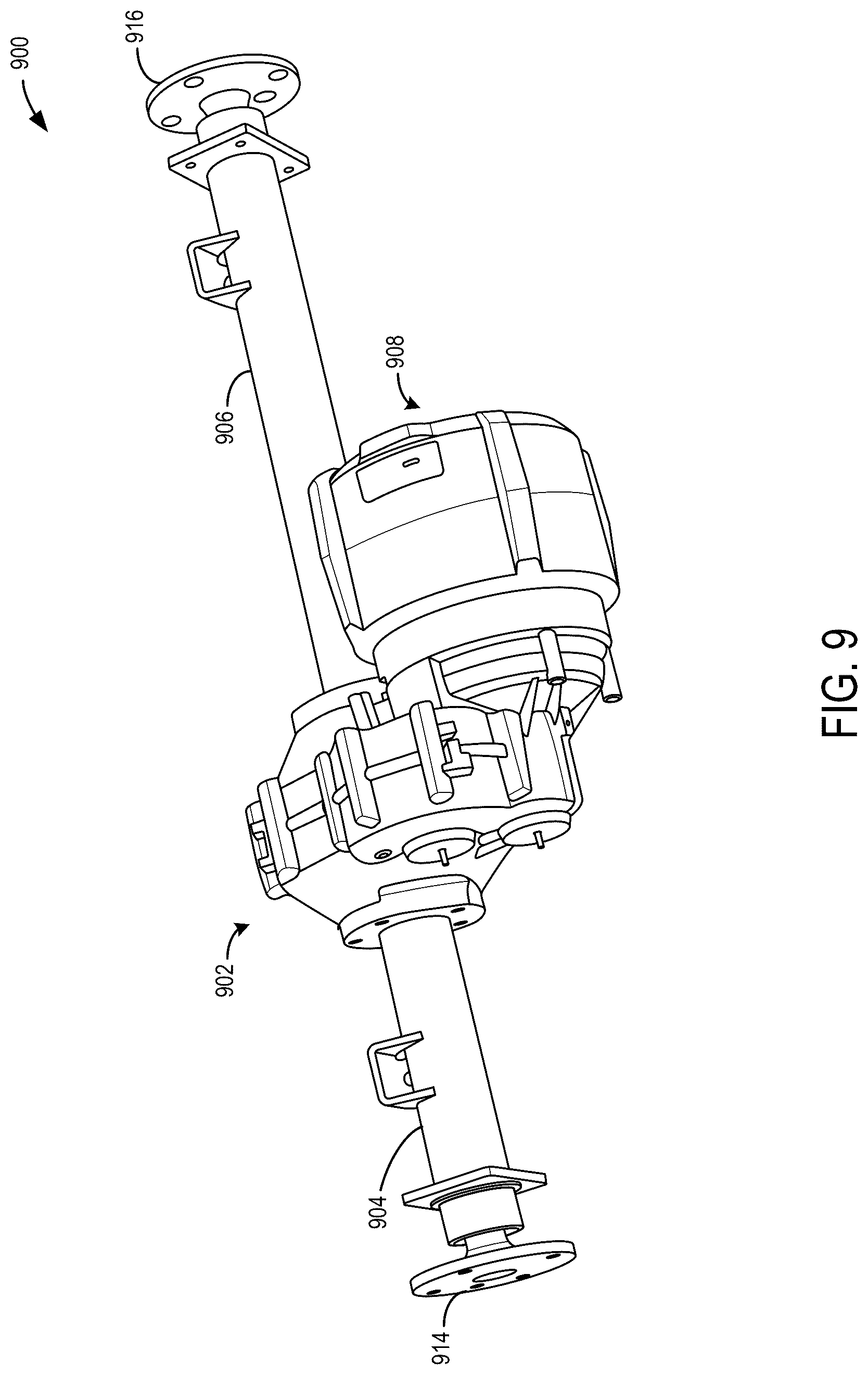Patent US12618458 Figure 9 – Limited slip differential unit