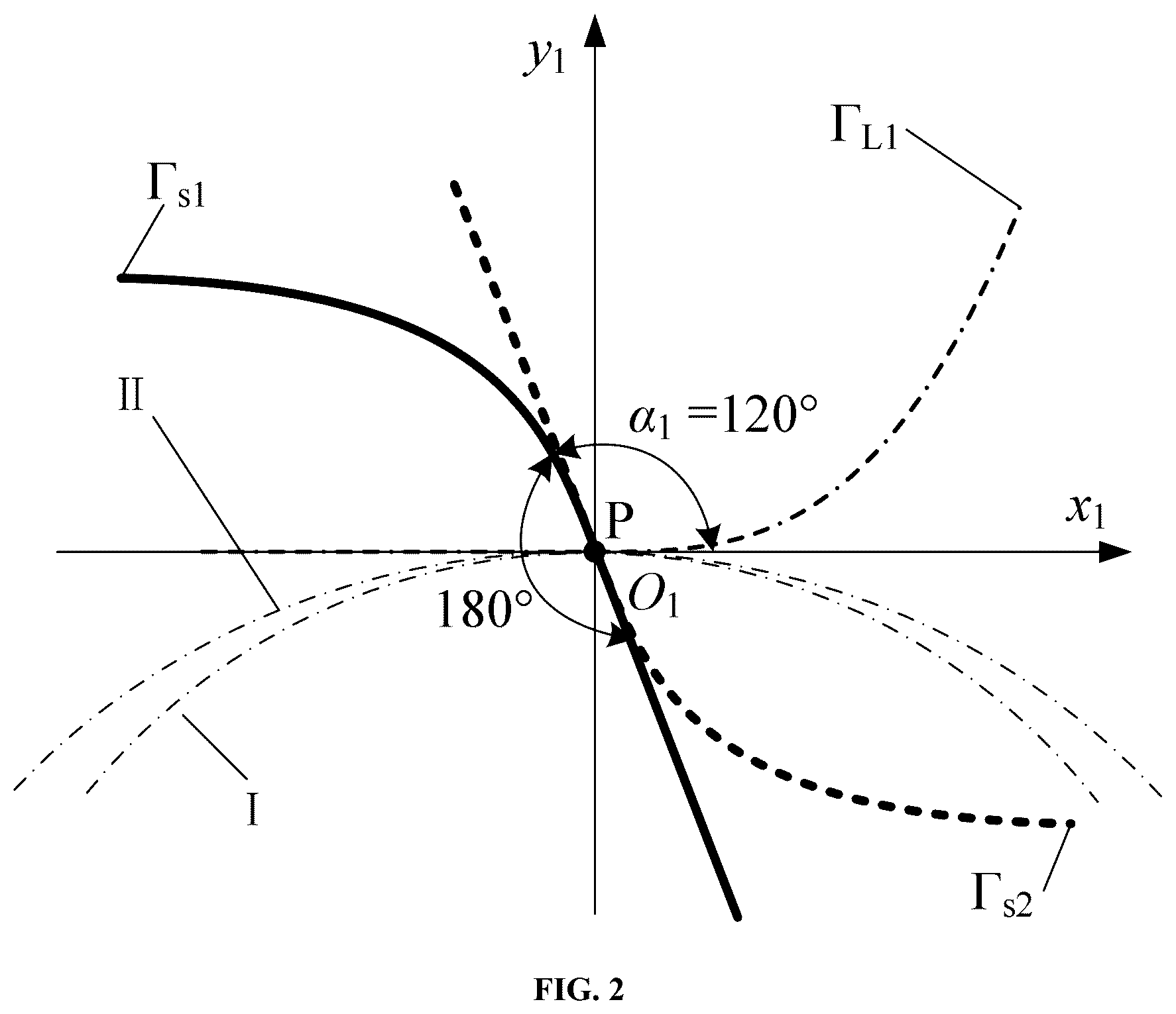 Patent US12618459 Figure 2 – Internal meshing cylindrical gear pair with constant meshing characteristics constructed tooth pair