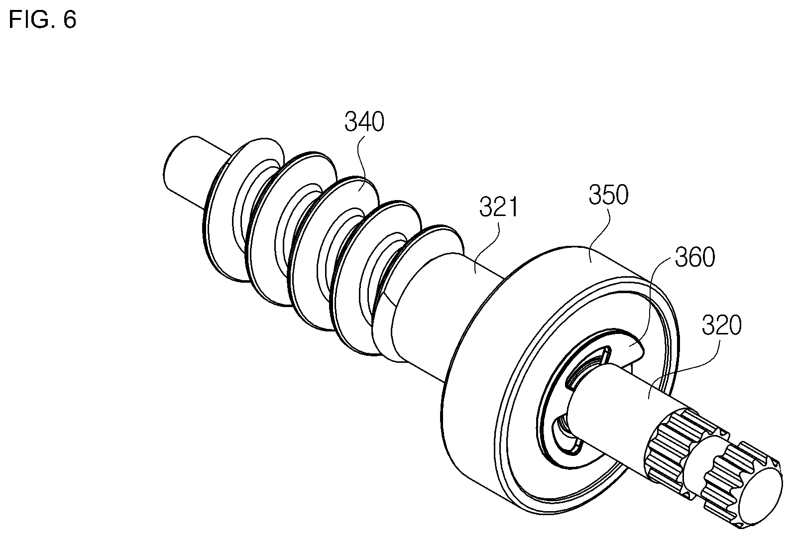Patent US12618461 Figure 6 – Actuator and method of manufacturing the same