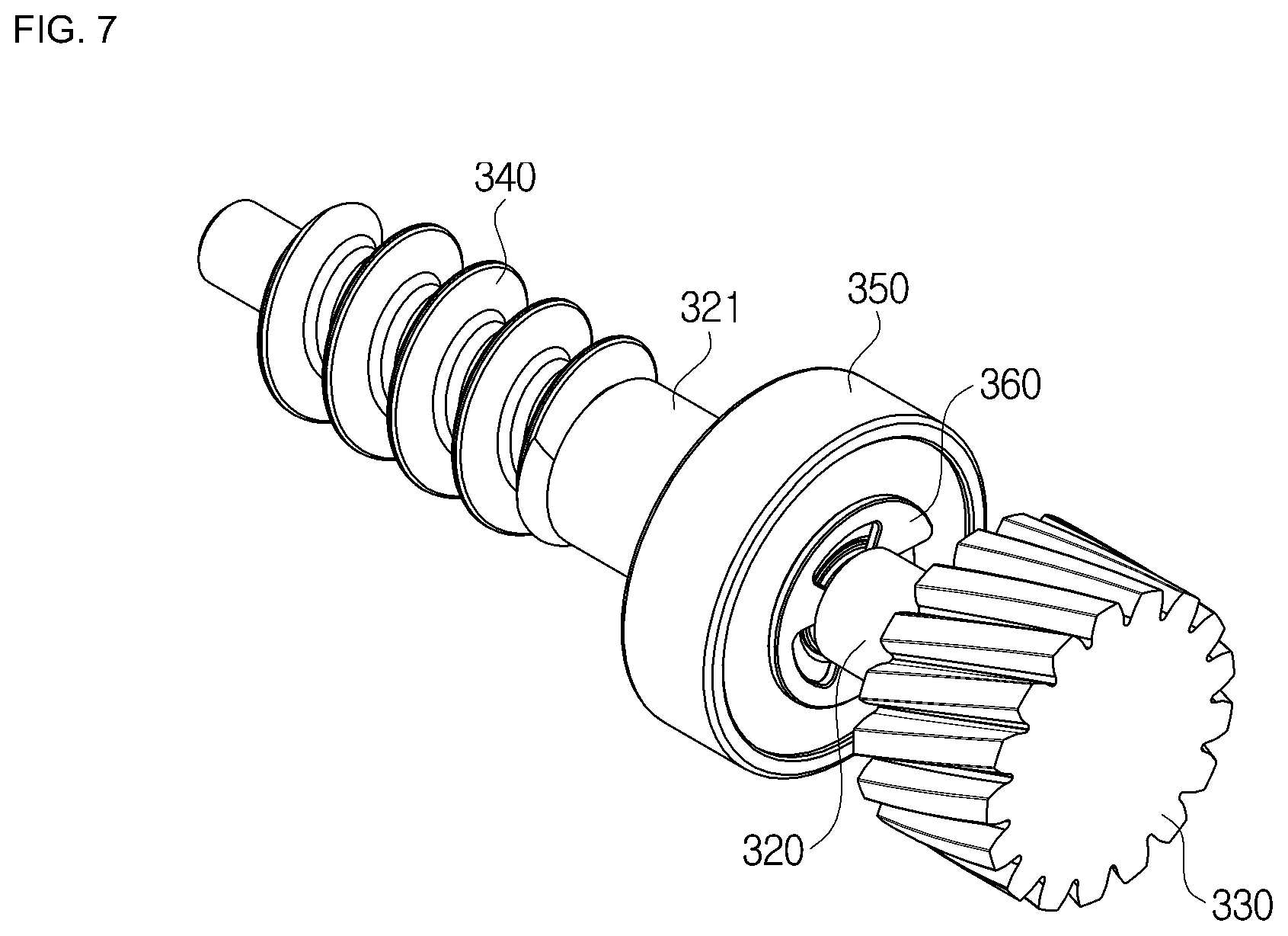 Patent US12618461 Figure 7 – Actuator and method of manufacturing the same
