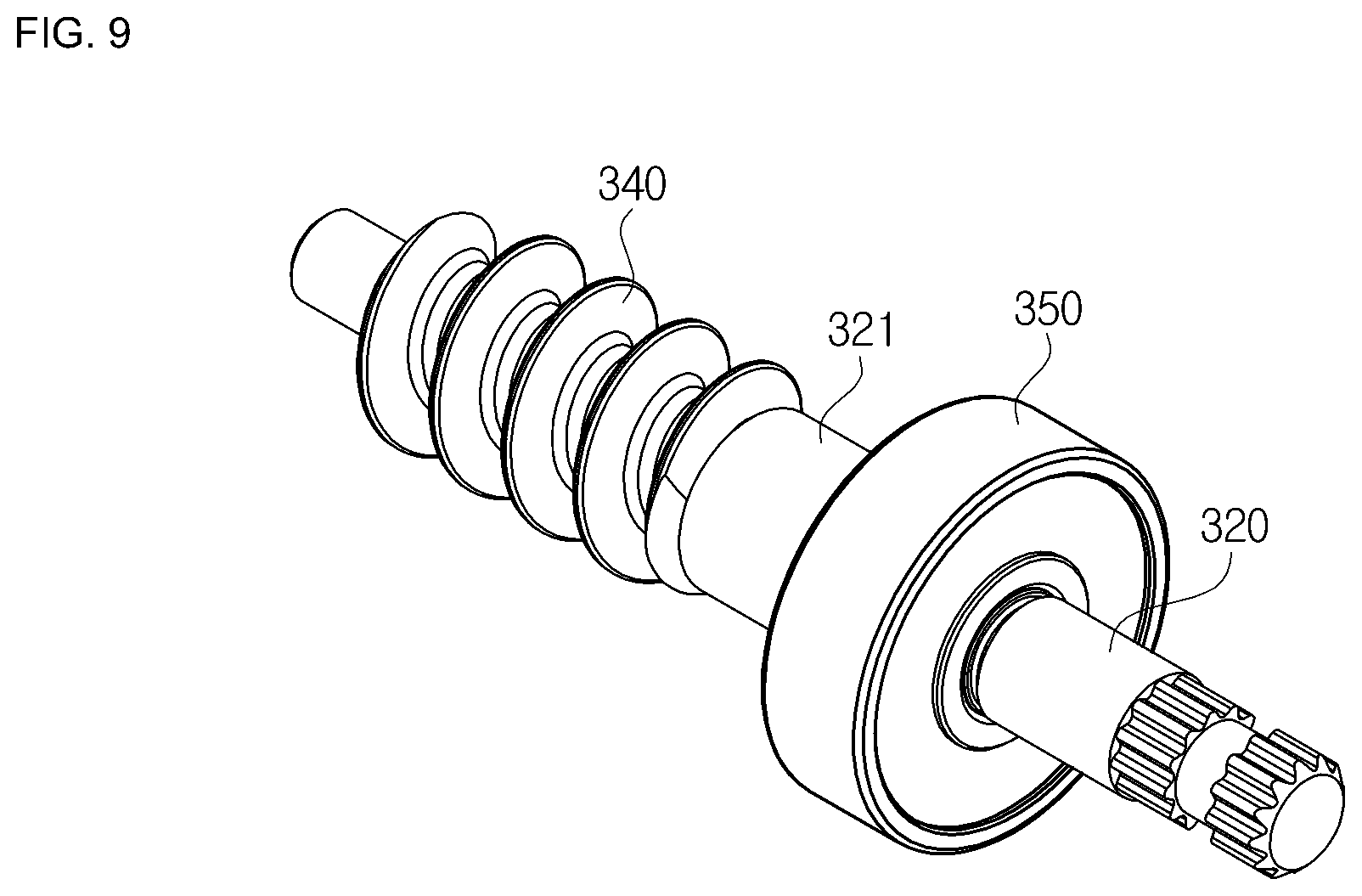 Patent US12618461 Figure 9 – Actuator and method of manufacturing the same