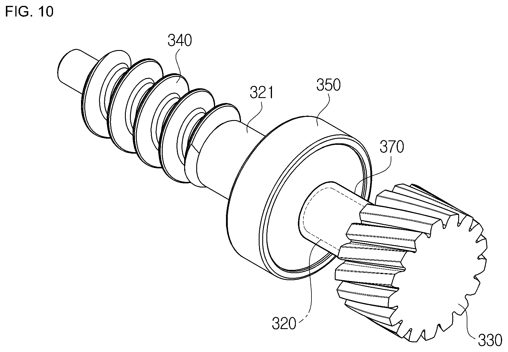 Patent US12618461 Figure 10 – Actuator and method of manufacturing the same