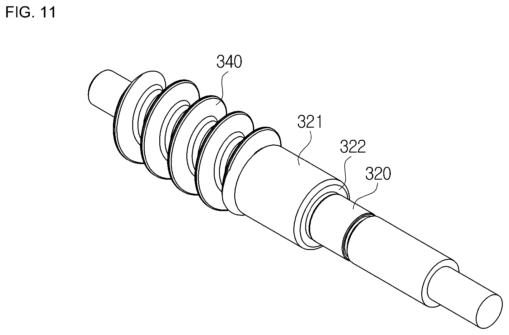 Patent US12618461 Figure 11 – Actuator and method of manufacturing the same