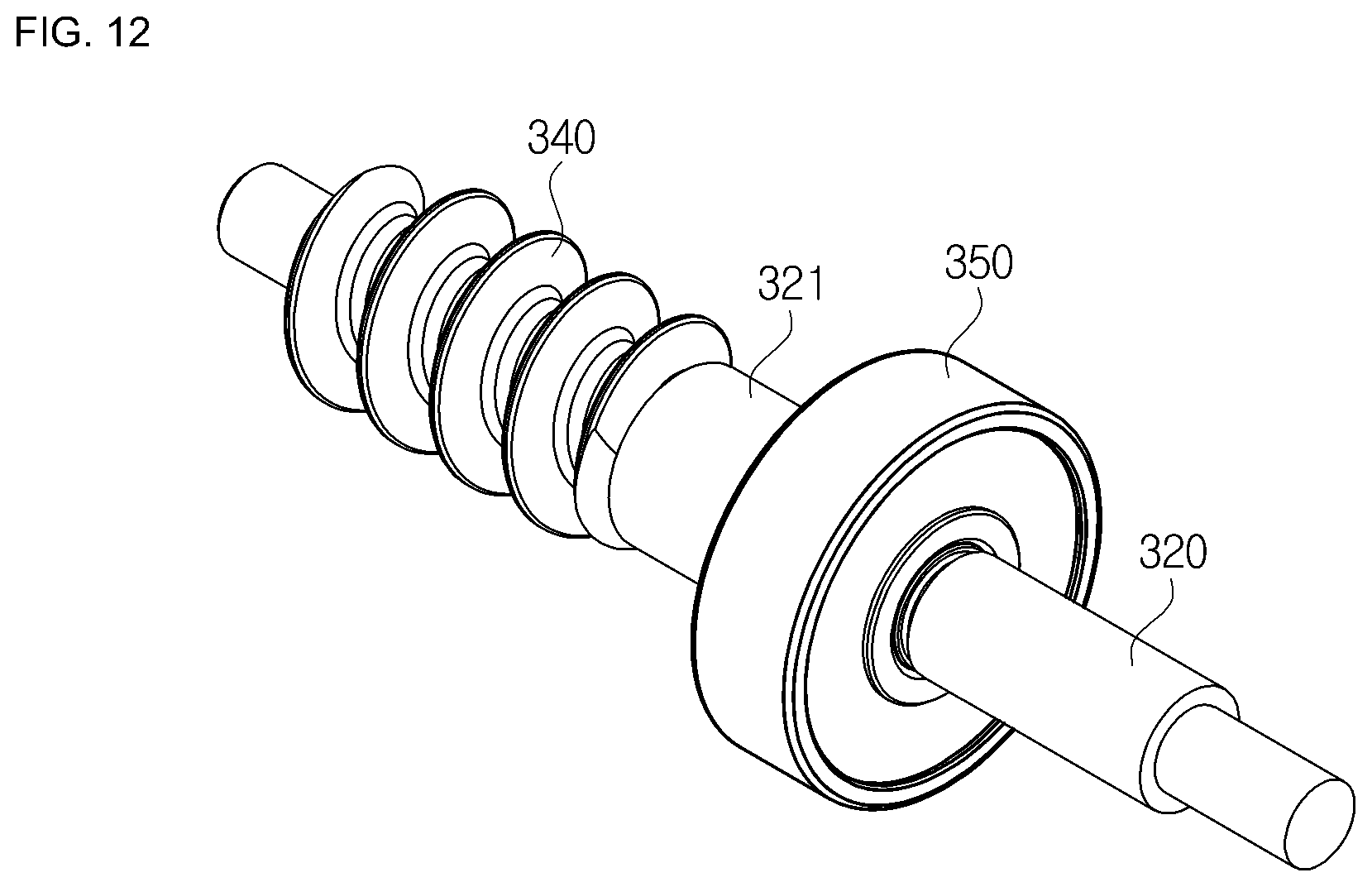 Patent US12618461 Figure 12 – Actuator and method of manufacturing the same