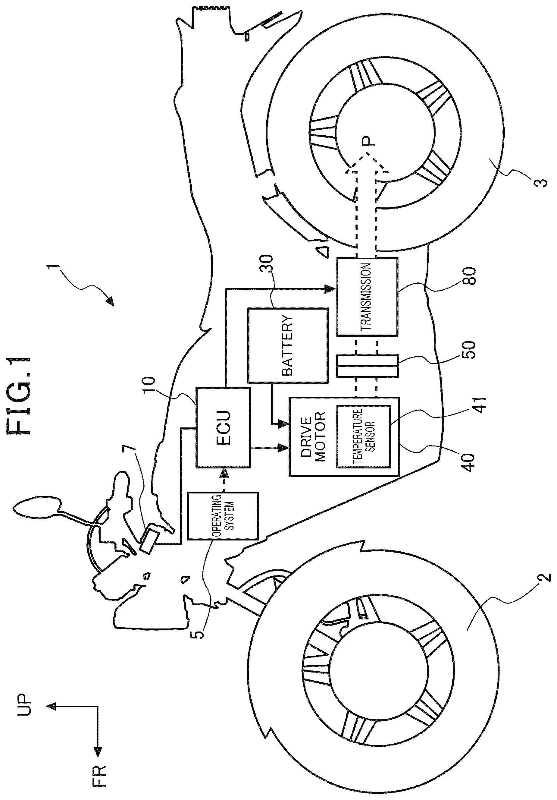 Patent US12618462 Figure 1 – Motorcycle