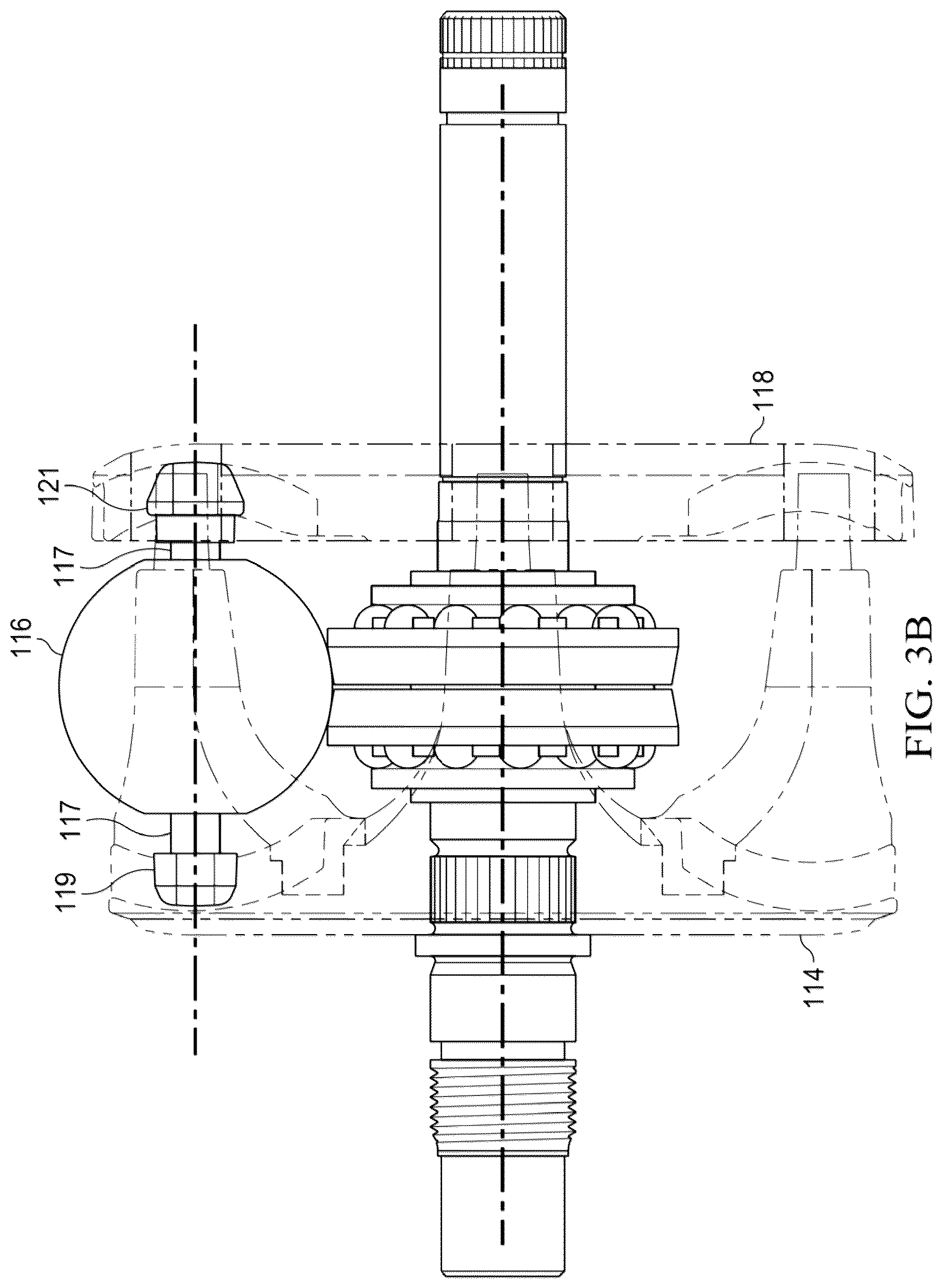 Patent US12618464 Figure 5 – Hardened slot walls in a skew shifting continuous variable planetary system