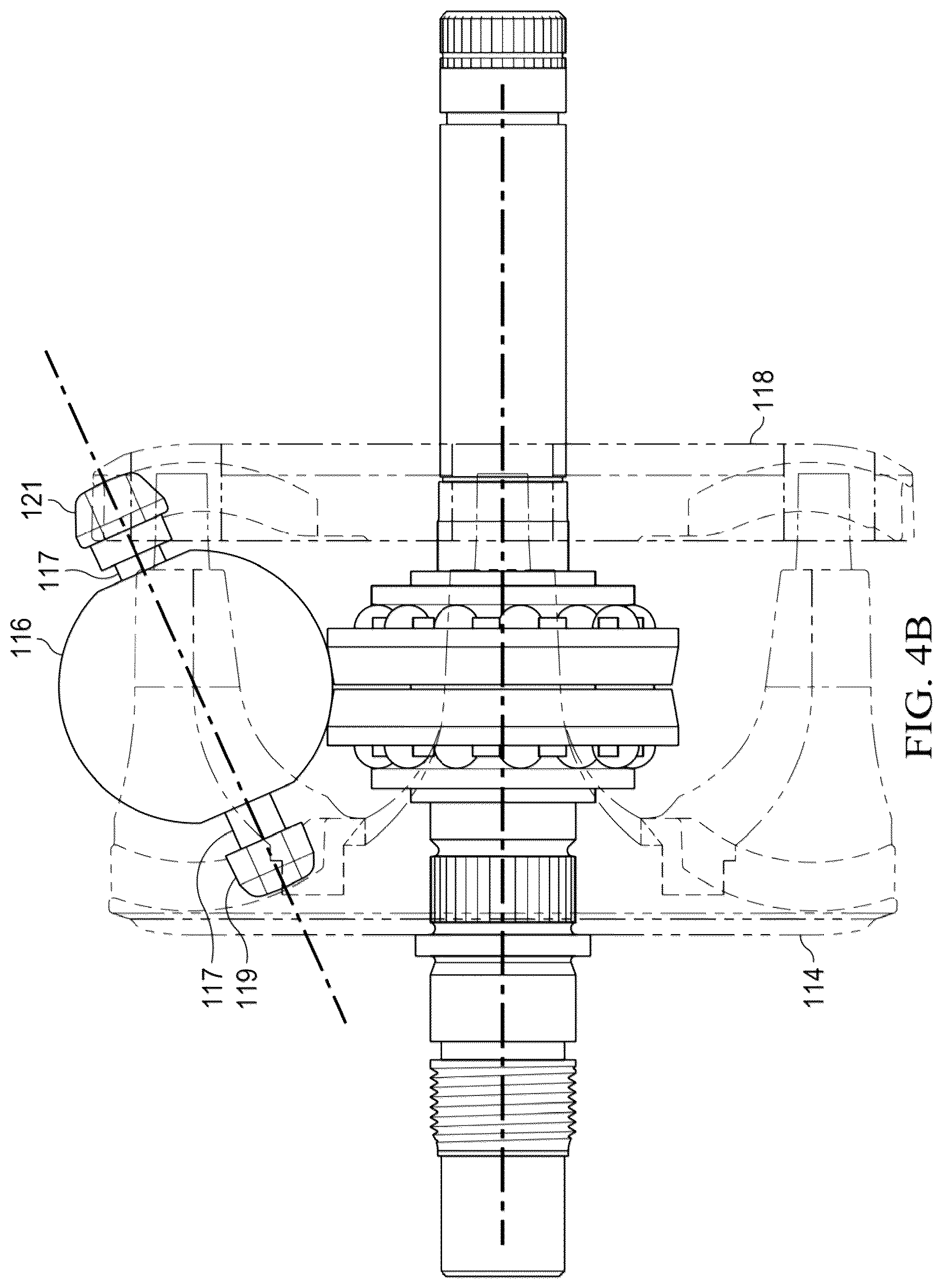 Patent US12618464 Figure 7 – Hardened slot walls in a skew shifting continuous variable planetary system