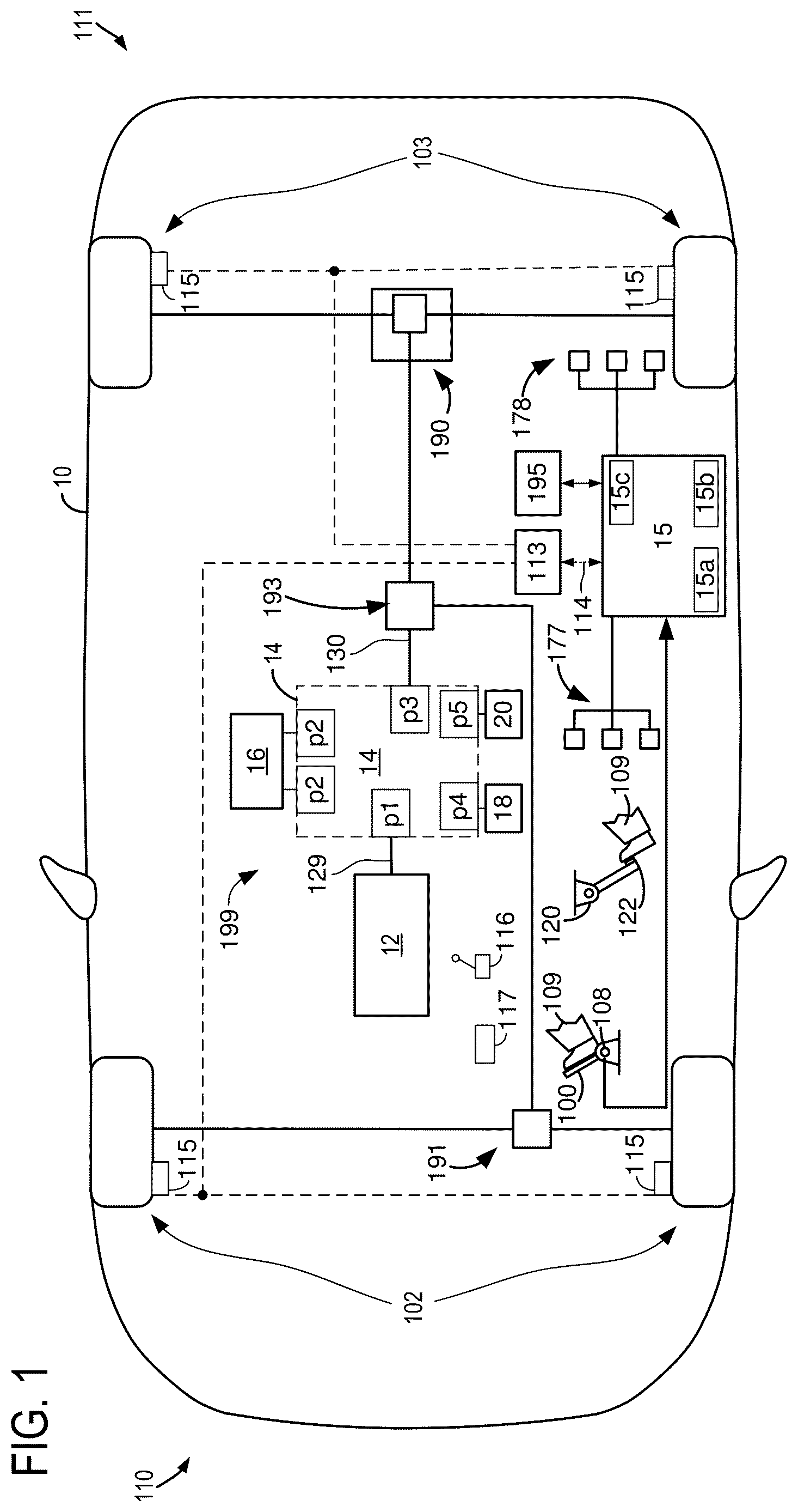 Patent US12618466 Figure 1 – System and method for calibrating transmission