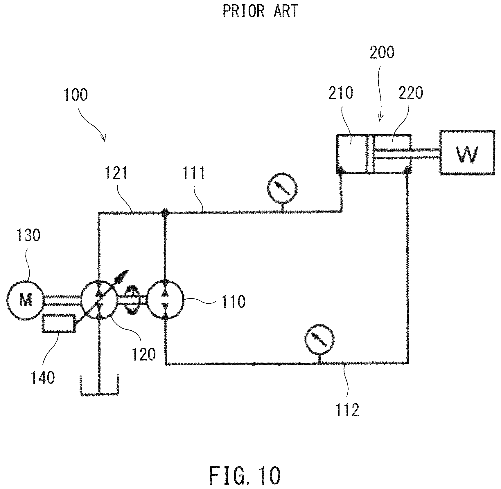 Patent US12618467 Figure 10 – Hydraulic system