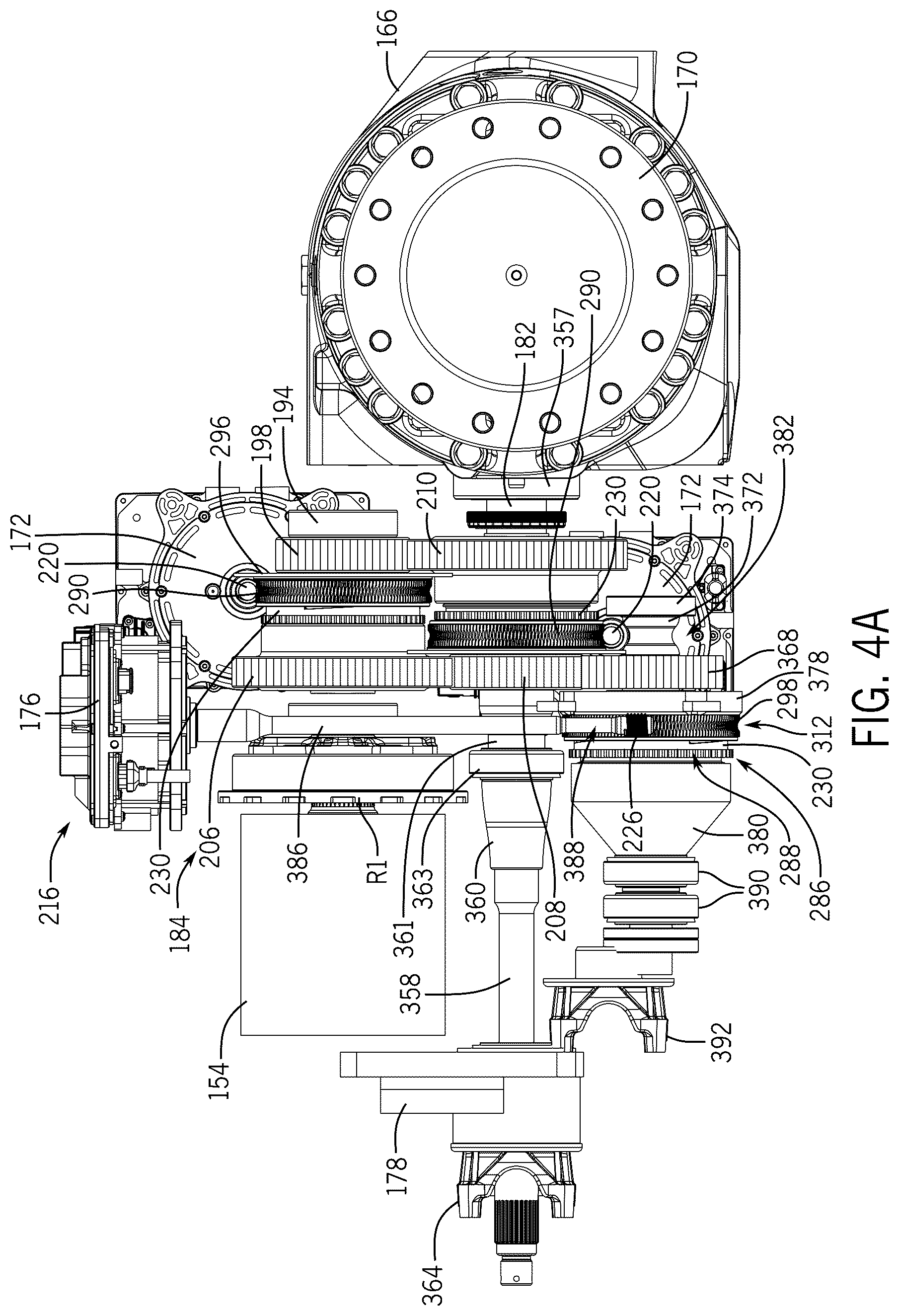 Patent US12618468 Figure 5 – Electric clutch for work vehicle power shift transmission