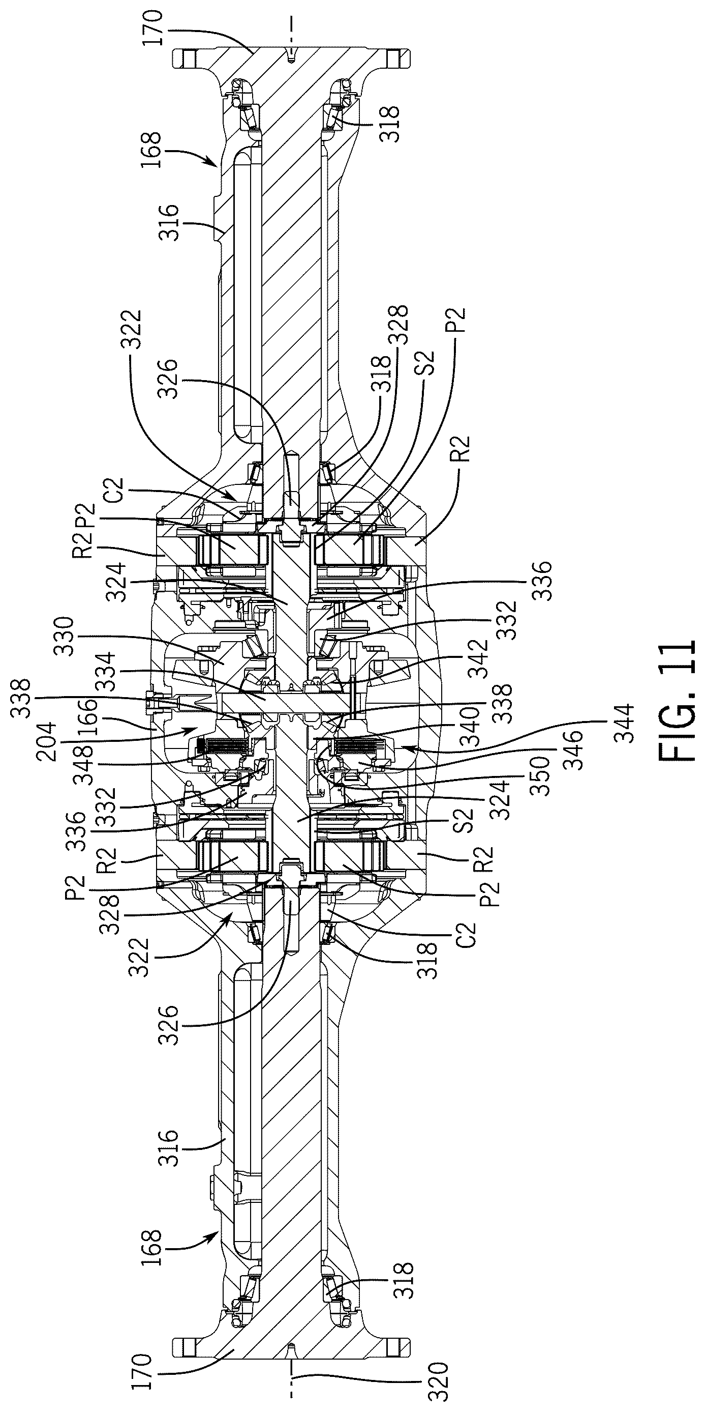 Patent US12618468 Figure 13 – Electric clutch for work vehicle power shift transmission
