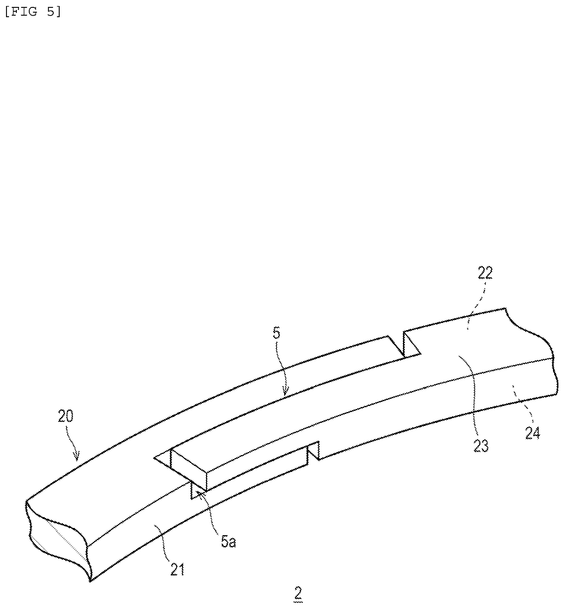 Patent US12618473 Figure 5 – Sealing ring and sealed structure including same