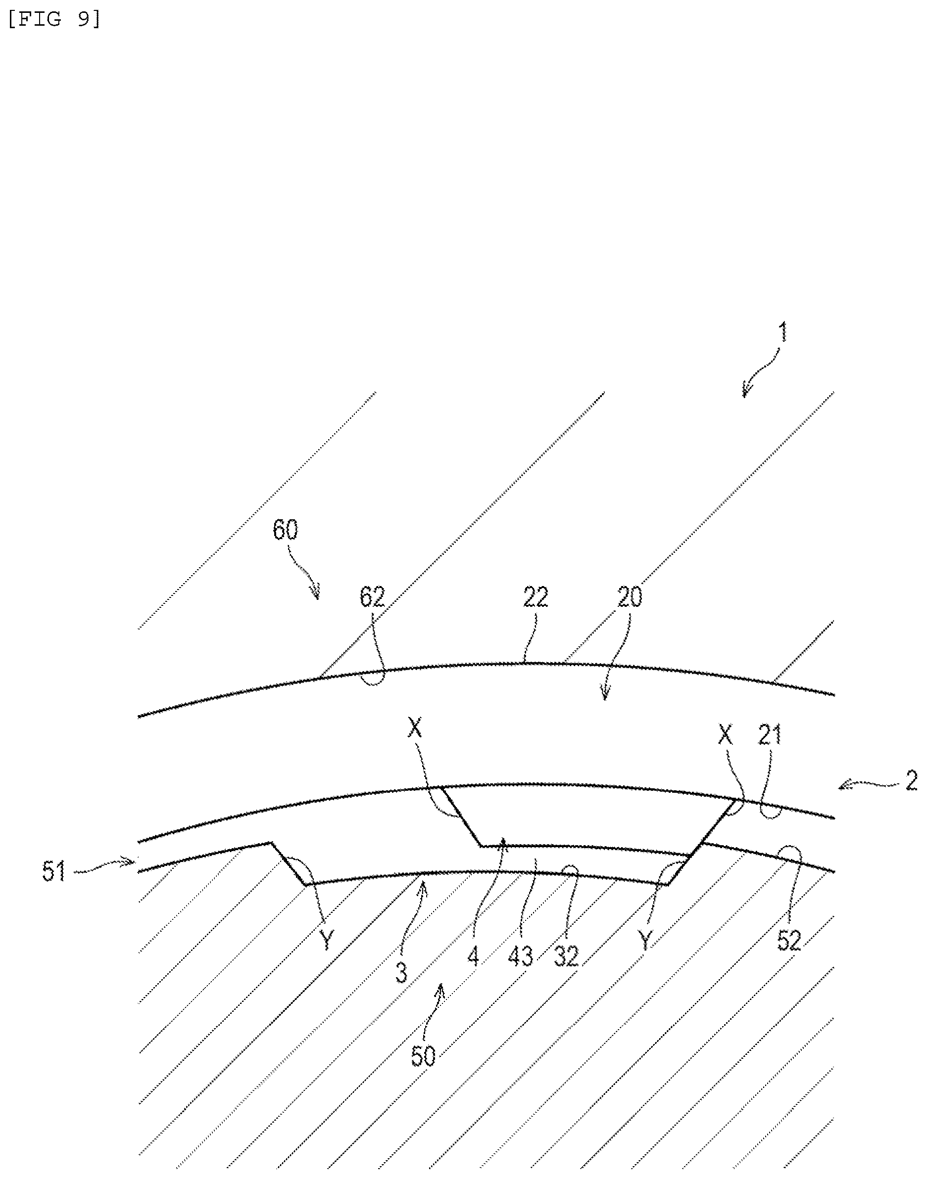Patent US12618473 Figure 9 – Sealing ring and sealed structure including same