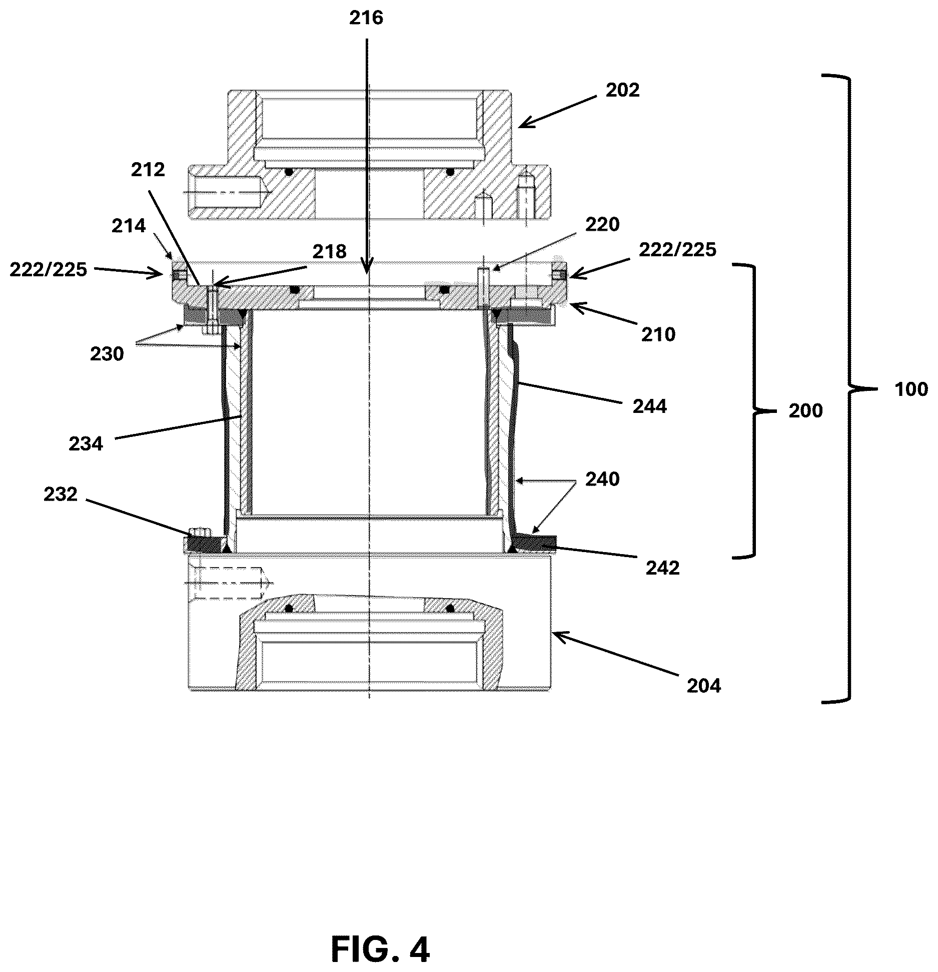 Patent US12618474 Figure 4 – Swivel seal assembly and alignment method