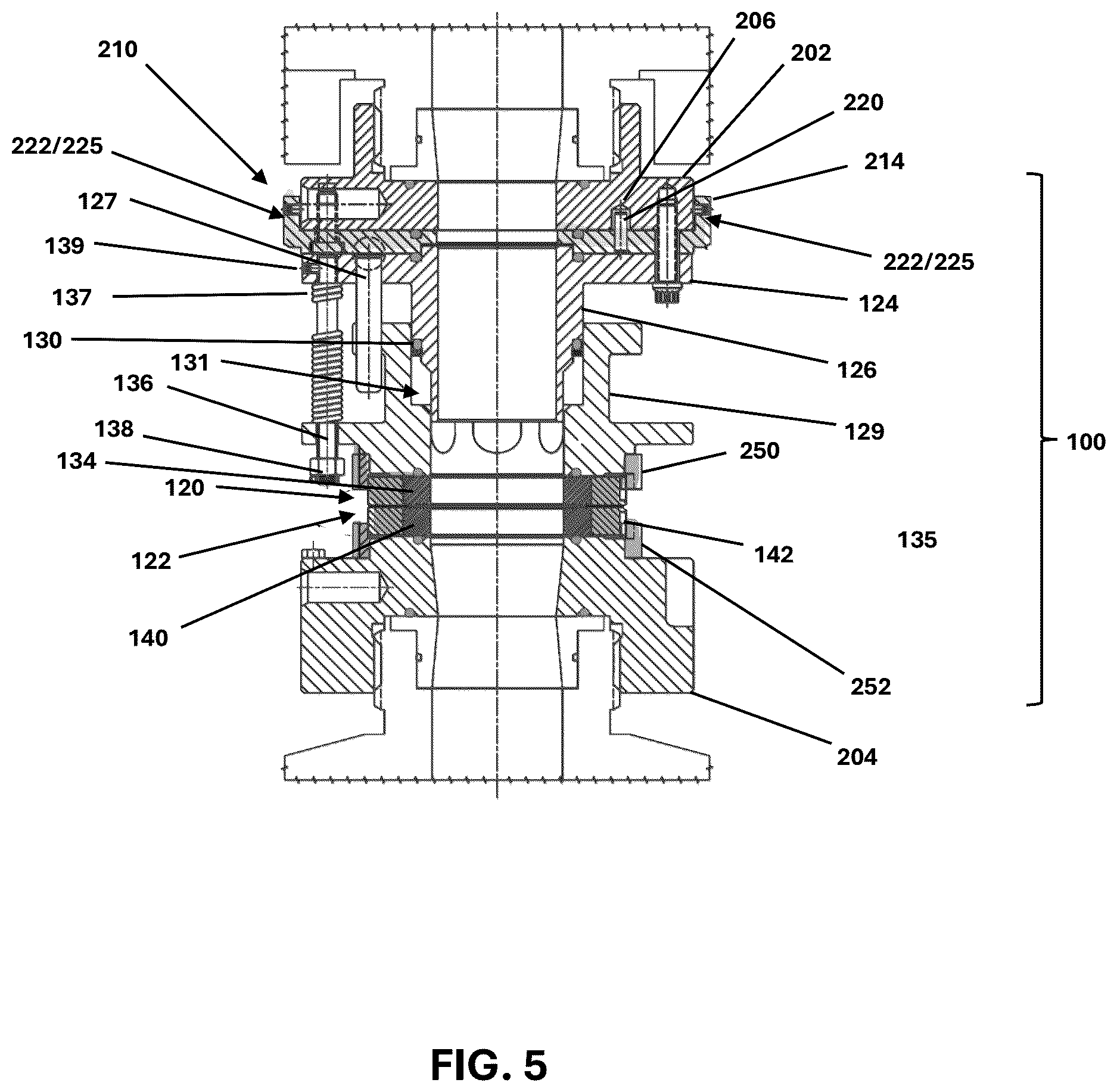 Patent US12618474 Figure 5 – Swivel seal assembly and alignment method