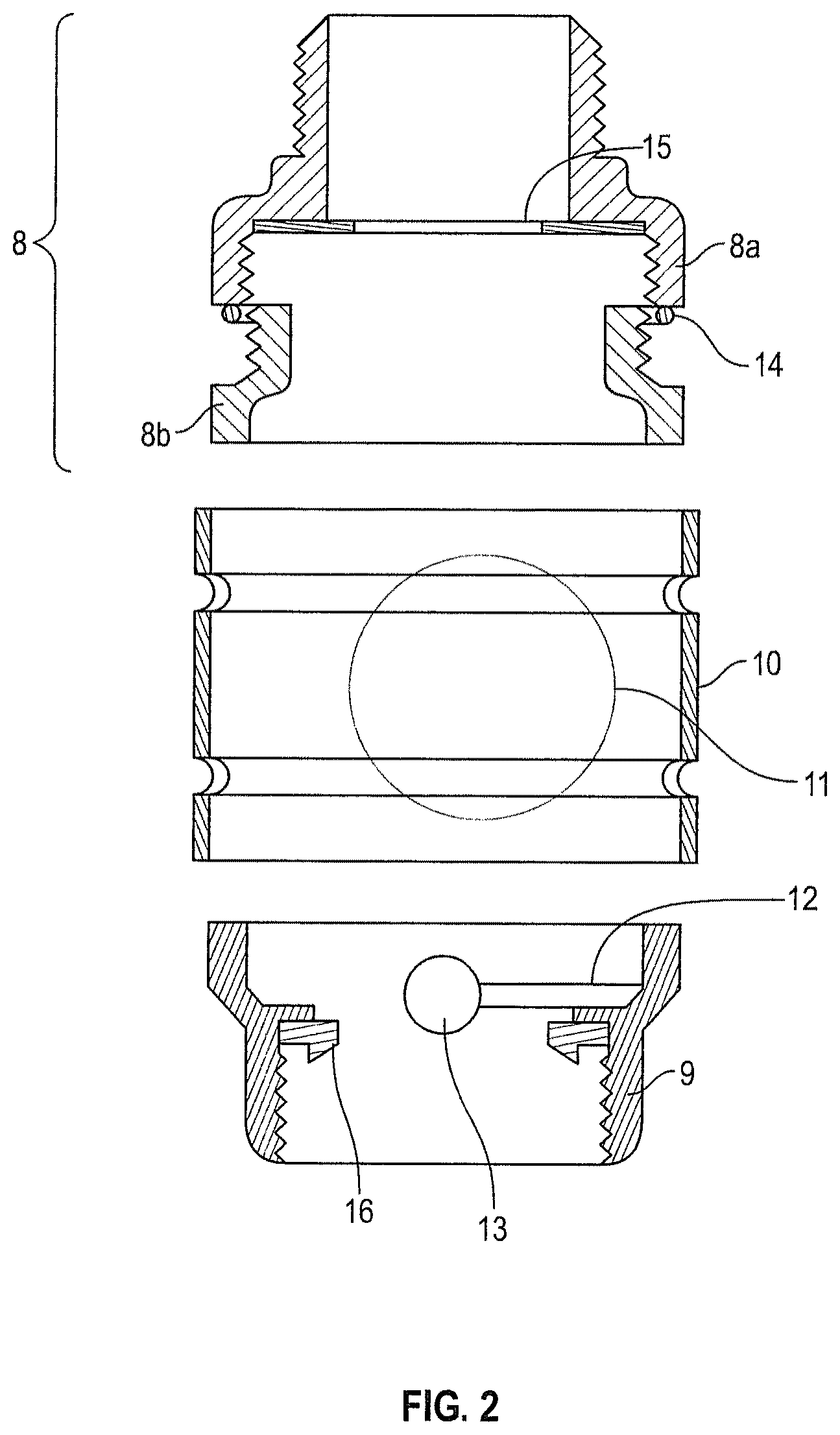 Patent US12618475 Figure 3 – Back flow valve