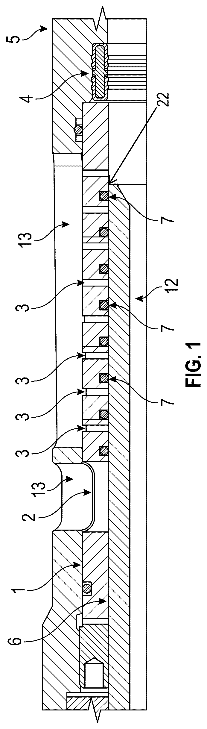 Patent US12618478 Figure 1 – Flow control valve with erosion protection