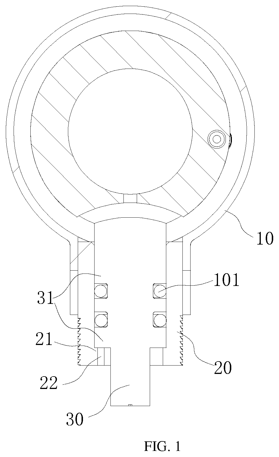 Patent US12618480 Figure 1 – Ball valve