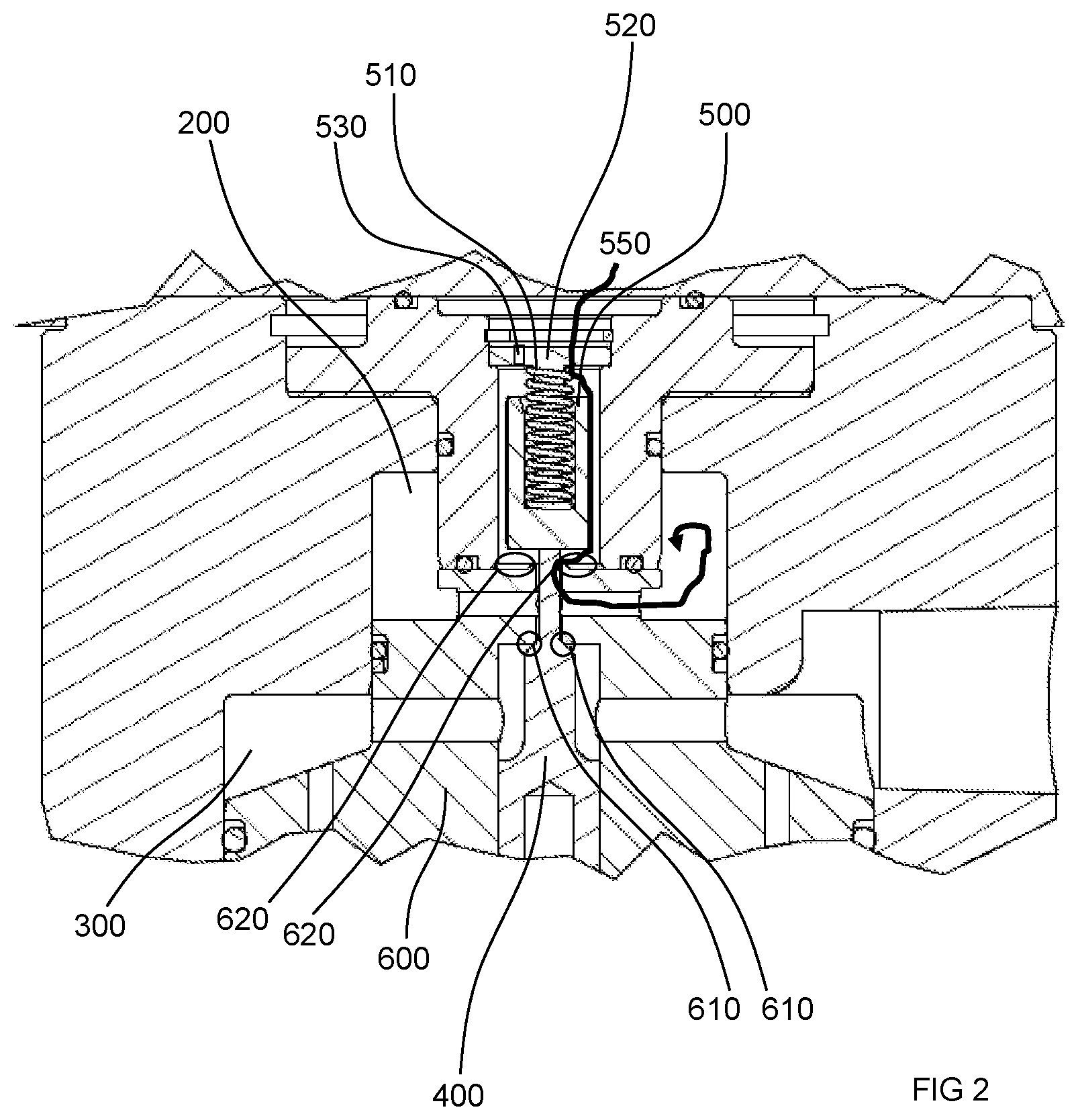 Patent US12618483 Figure 2 – Drain valve